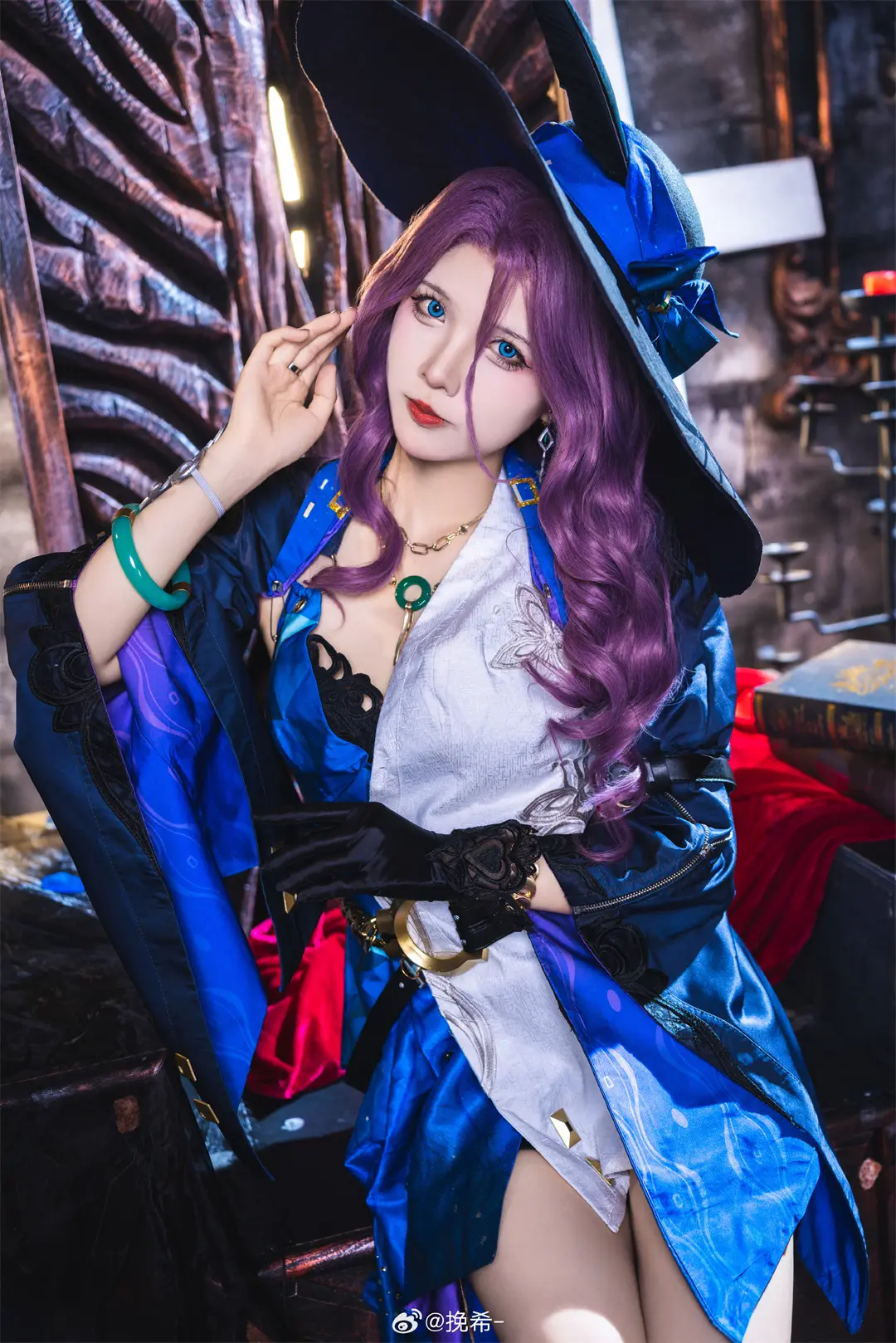 COSPLAY 星穹铁道 翡翠 @挽希- COSPLAY-第4张