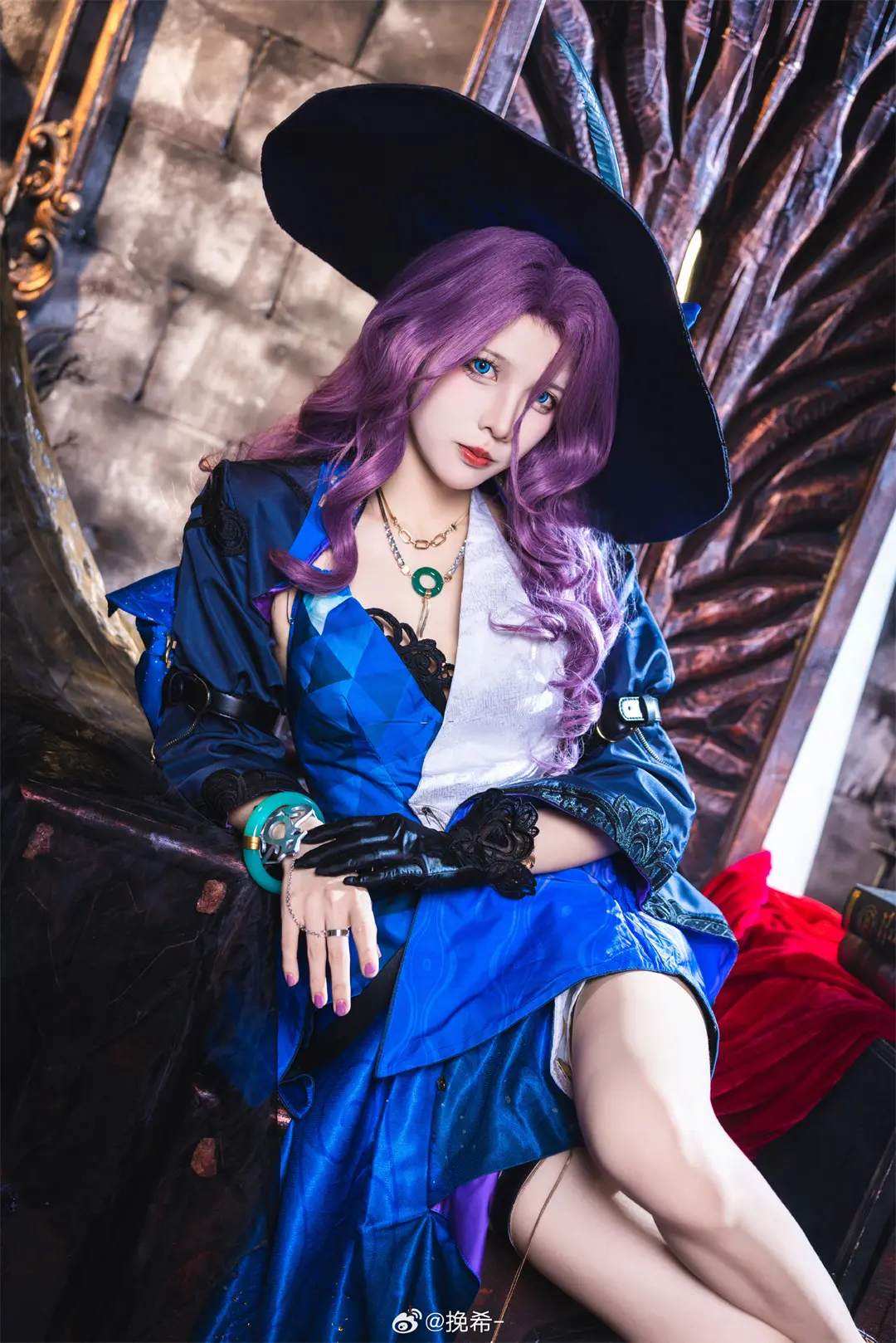 COSPLAY 星穹铁道 翡翠 @挽希--公众号小姨ai