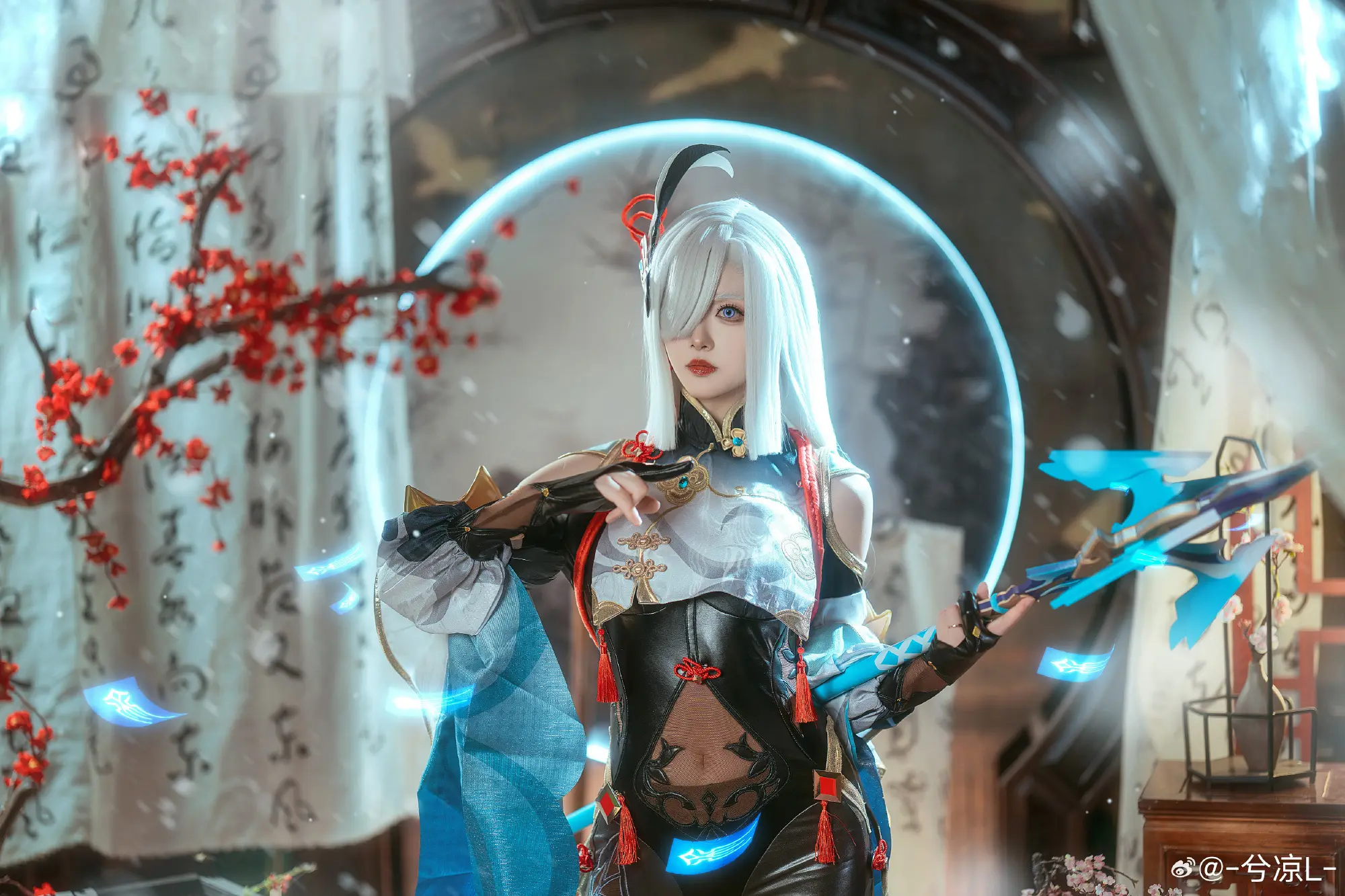 cosplay 心无杂念，方可超然。 原神 申鹤@-兮凉L- COSPLAY-第8张