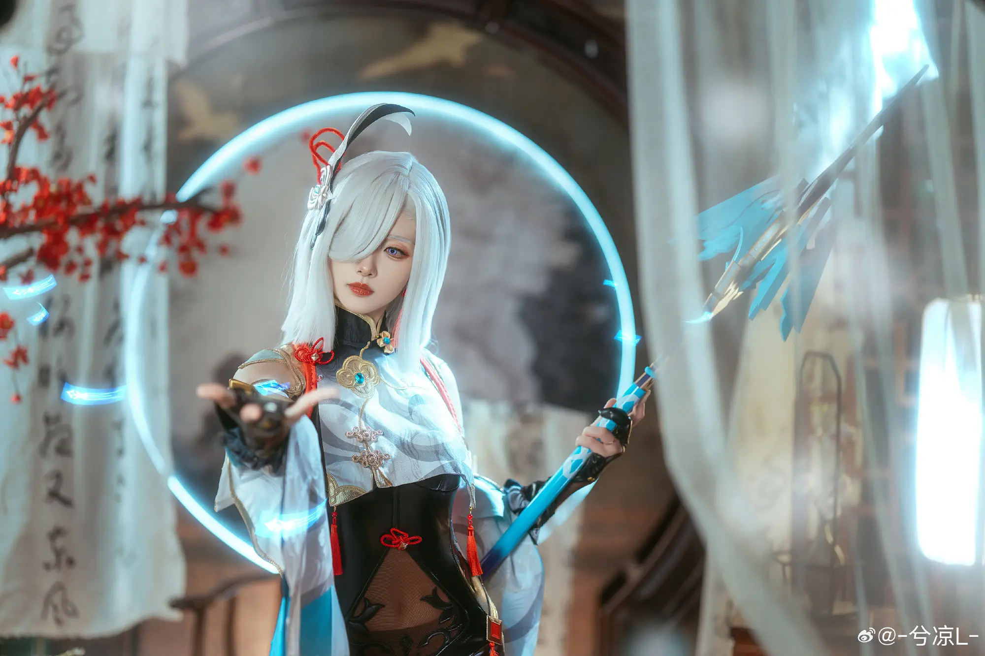 cosplay 心无杂念，方可超然。 原神 申鹤@-兮凉L- COSPLAY-第3张