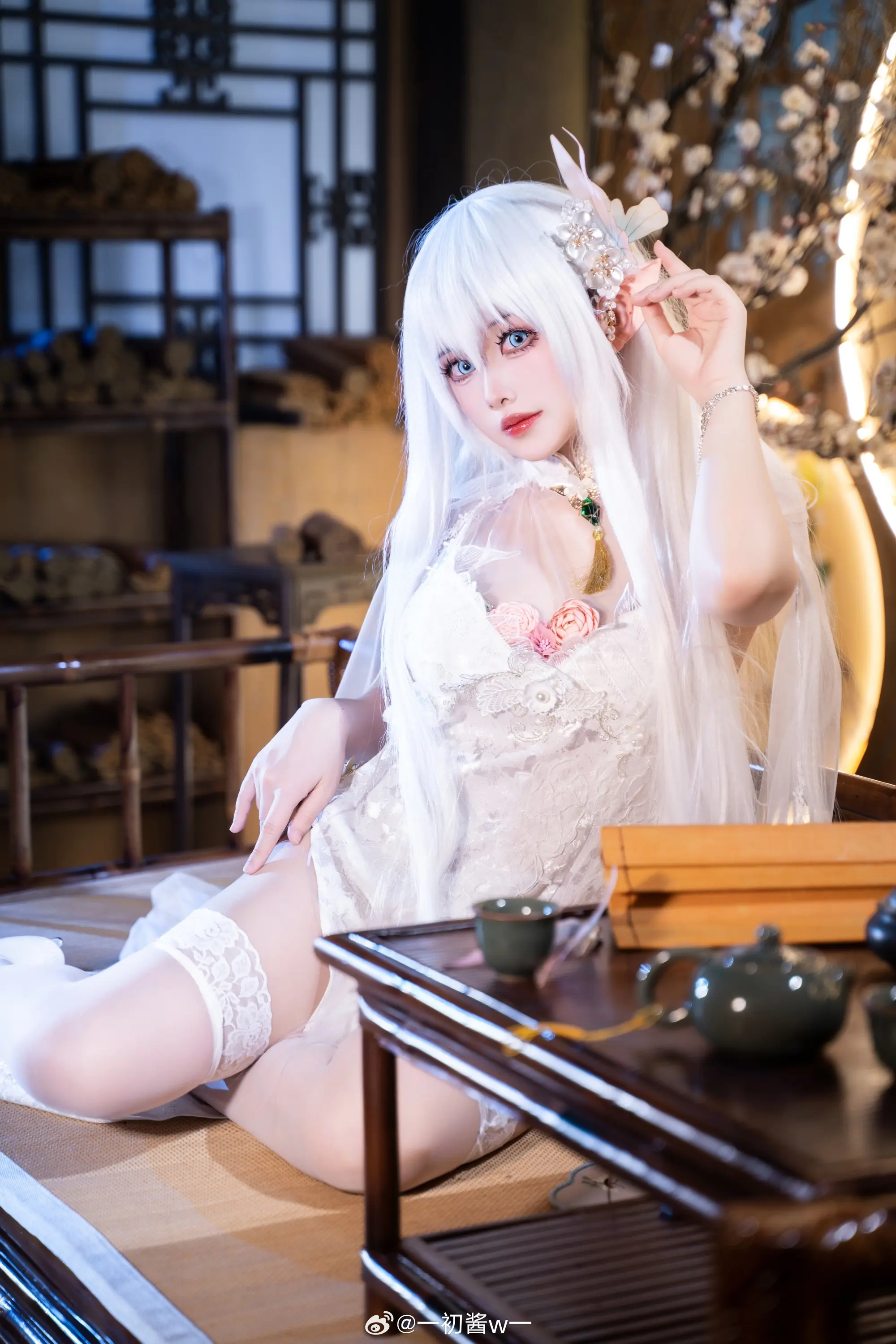 COSPLAY 秘书舰的工作…就请交给我吧！碧蓝航线 阿尔比恩@一初酱w一 COSPLAY-第11张
