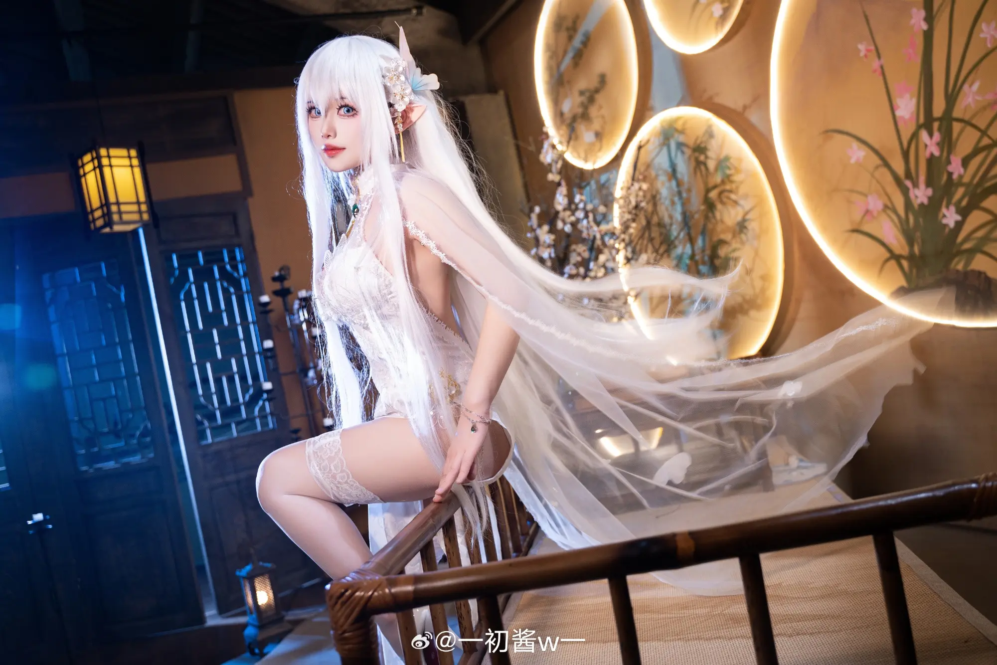 COSPLAY 秘书舰的工作…就请交给我吧！碧蓝航线 阿尔比恩@一初酱w一 COSPLAY-第6张