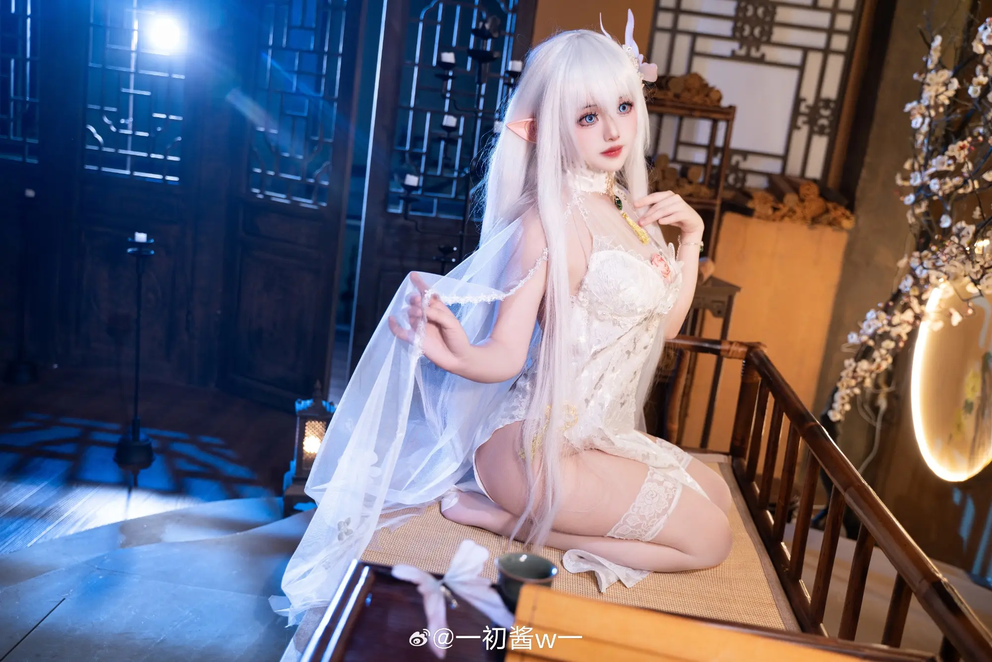 COSPLAY 秘书舰的工作…就请交给我吧！碧蓝航线 阿尔比恩@一初酱w一 COSPLAY-第12张