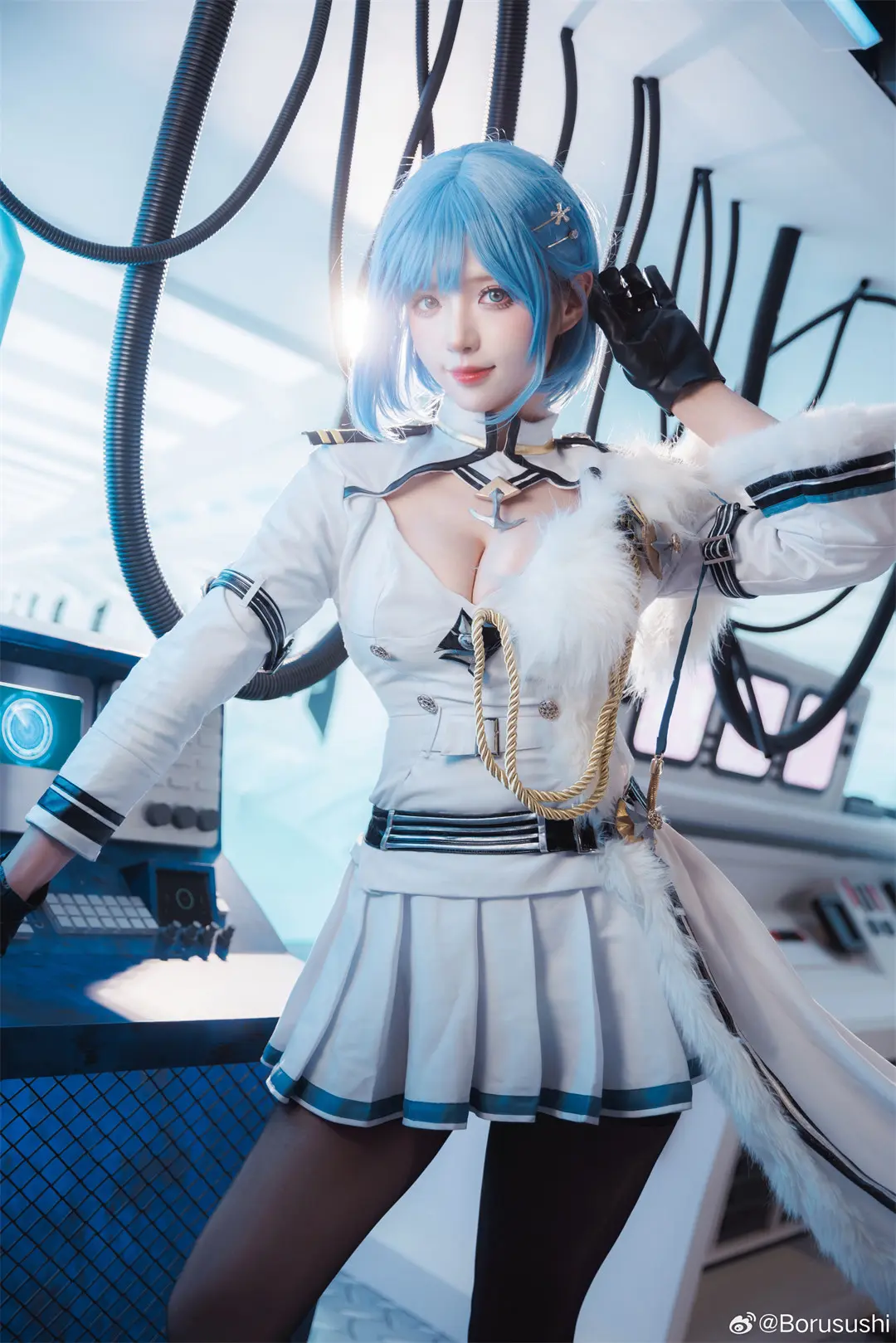 COSPLAY 指挥官，怎么了？我就在这里，哪里也不会去哦~@Borusushi COSPLAY-第3张