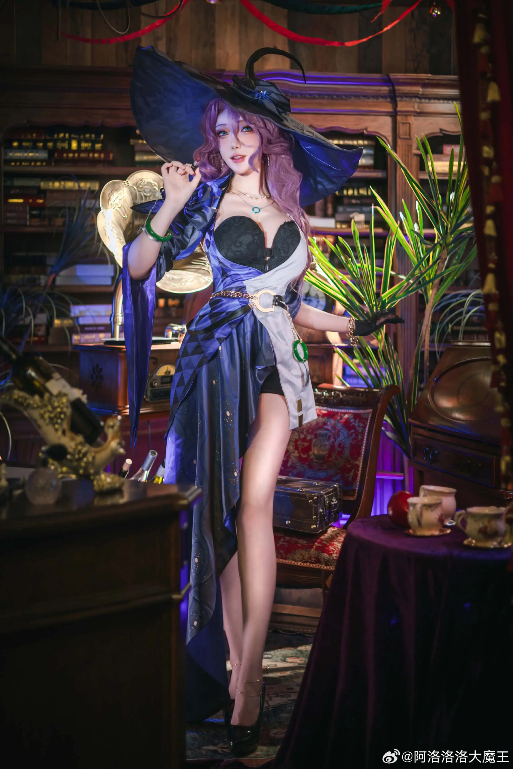 cosplay 崩坏星穹铁道 一切献给琥珀王 翡翠@阿洛洛洛大魔王 COSPLAY-第2张