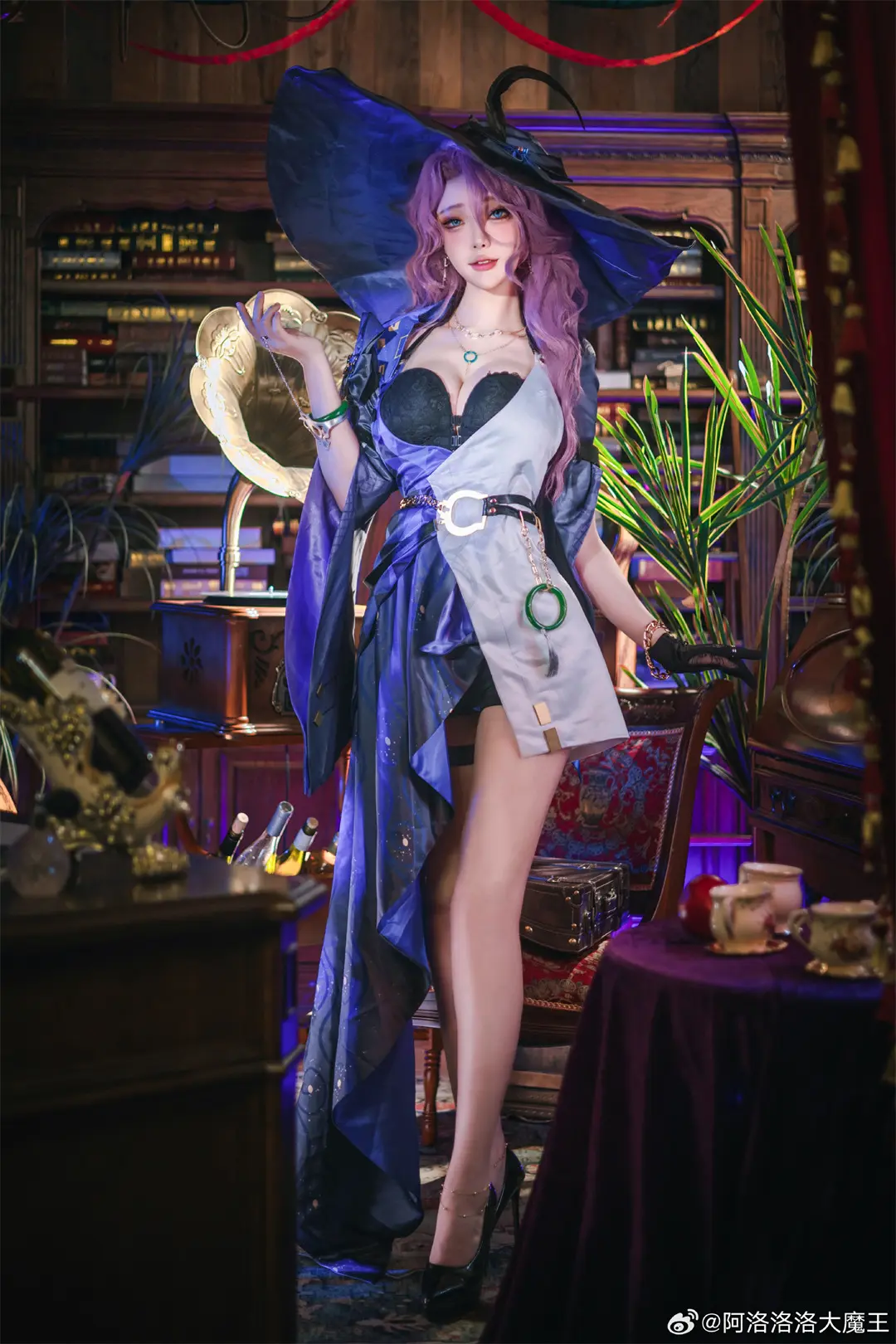 cosplay 崩坏星穹铁道 一切献给琥珀王 翡翠@阿洛洛洛大魔王 COSPLAY-第13张
