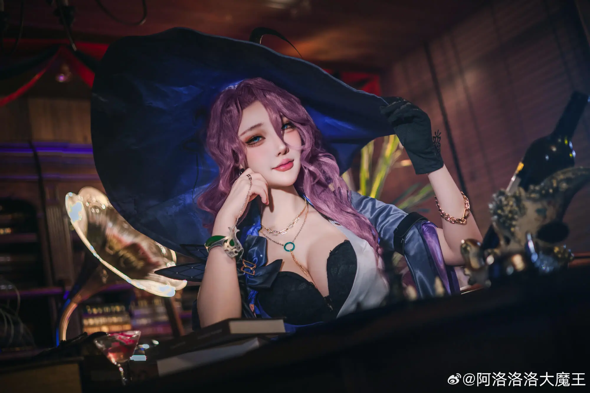 cosplay 崩坏星穹铁道 一切献给琥珀王 翡翠@阿洛洛洛大魔王 COSPLAY-第11张