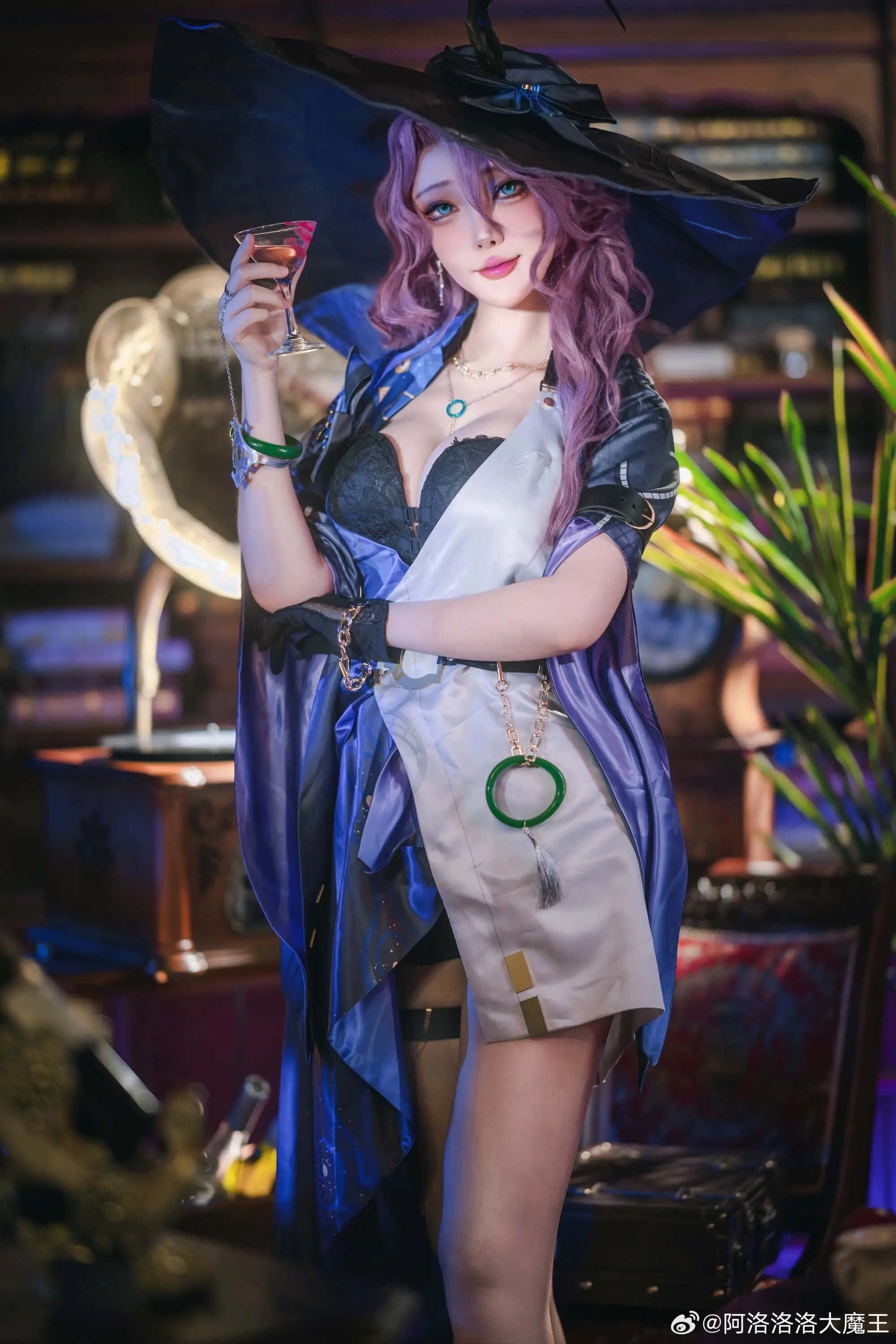 cosplay 崩坏星穹铁道 一切献给琥珀王 翡翠@阿洛洛洛大魔王 COSPLAY-第5张