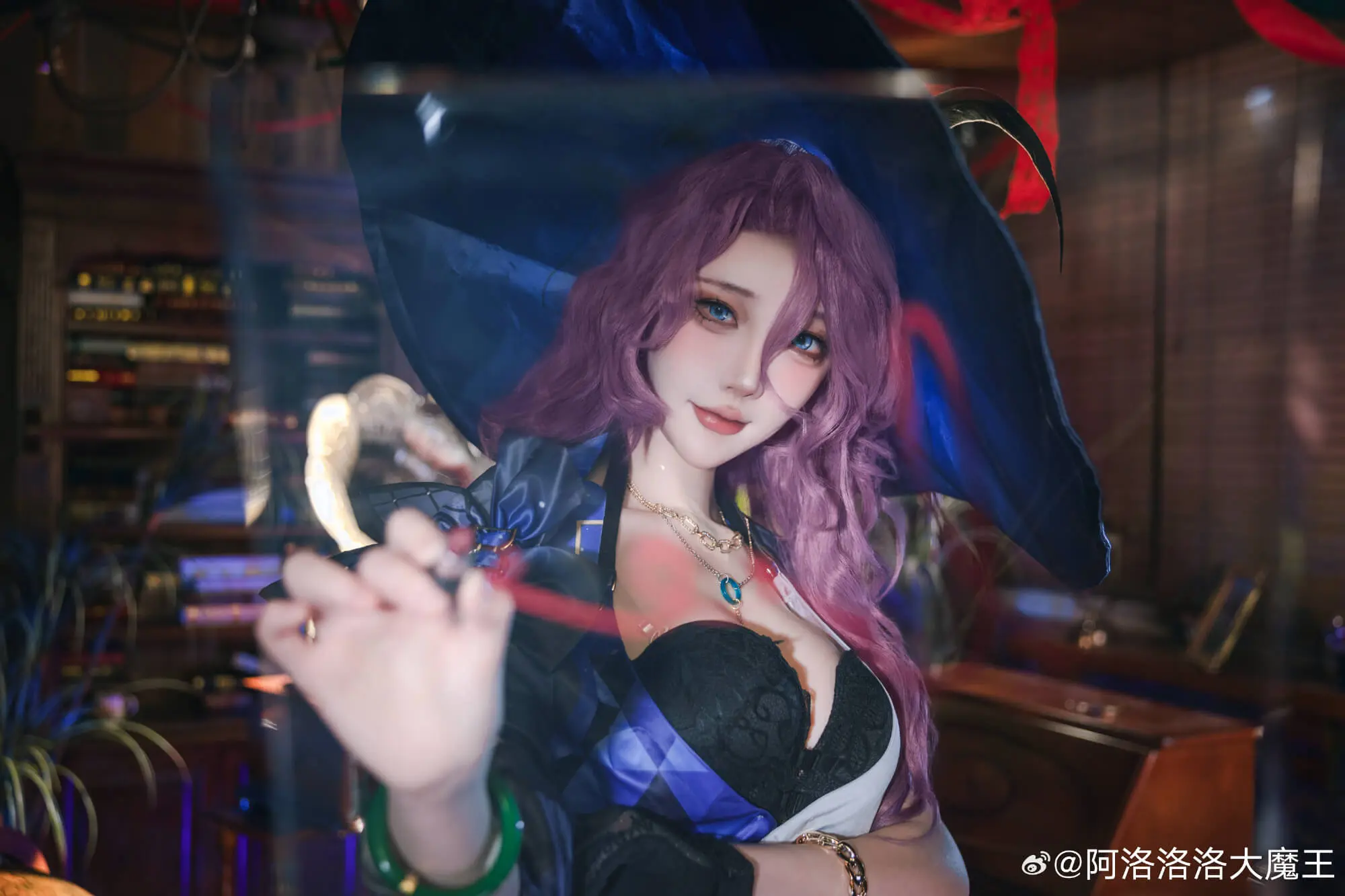 cosplay 崩坏星穹铁道 一切献给琥珀王 翡翠@阿洛洛洛大魔王 COSPLAY-第12张