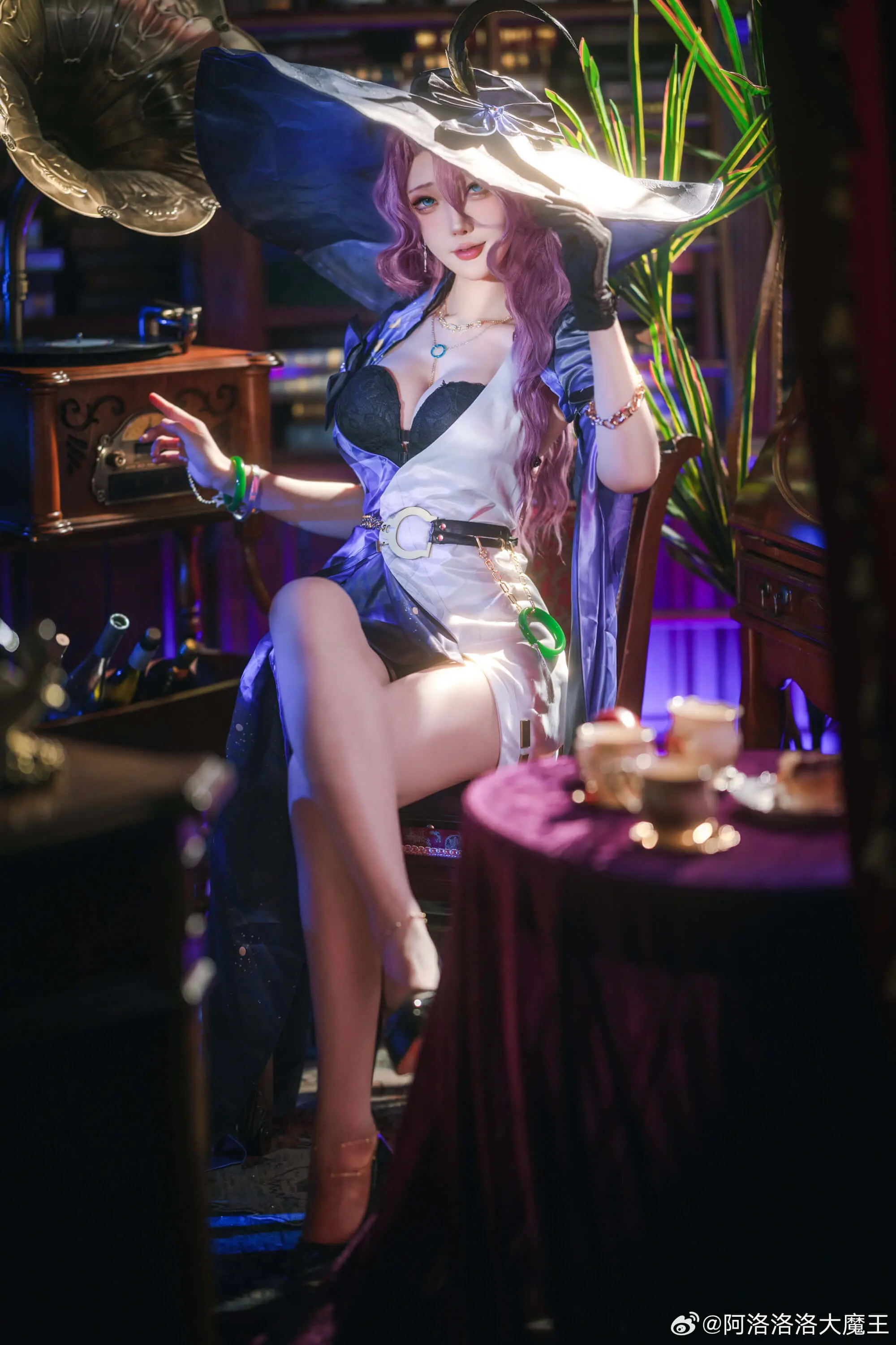 cosplay 崩坏星穹铁道 一切献给琥珀王 翡翠@阿洛洛洛大魔王 COSPLAY-第8张
