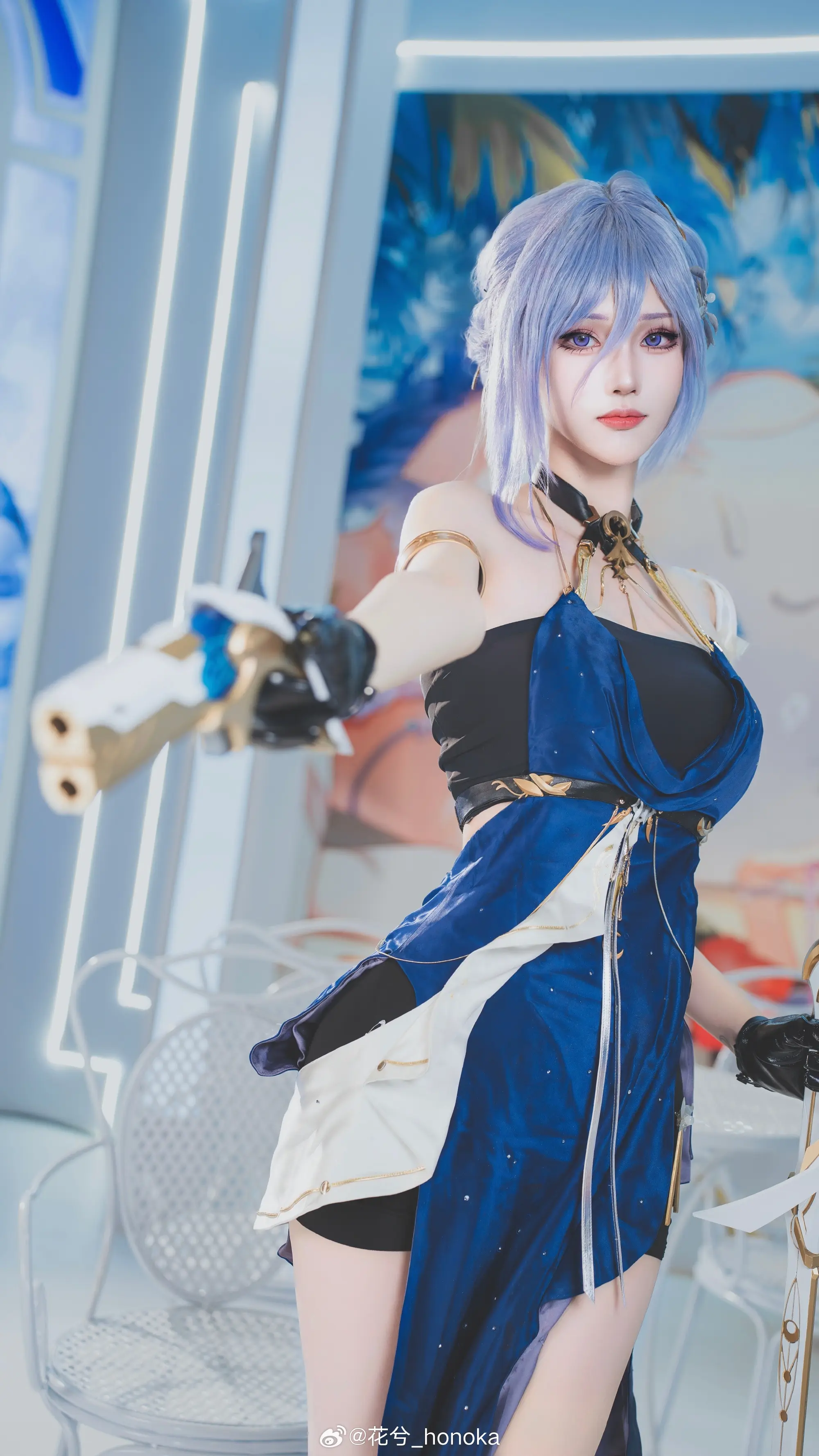 cosplay 深空之眼 幽月·塞勒涅@花兮_honoka COSPLAY-第6张