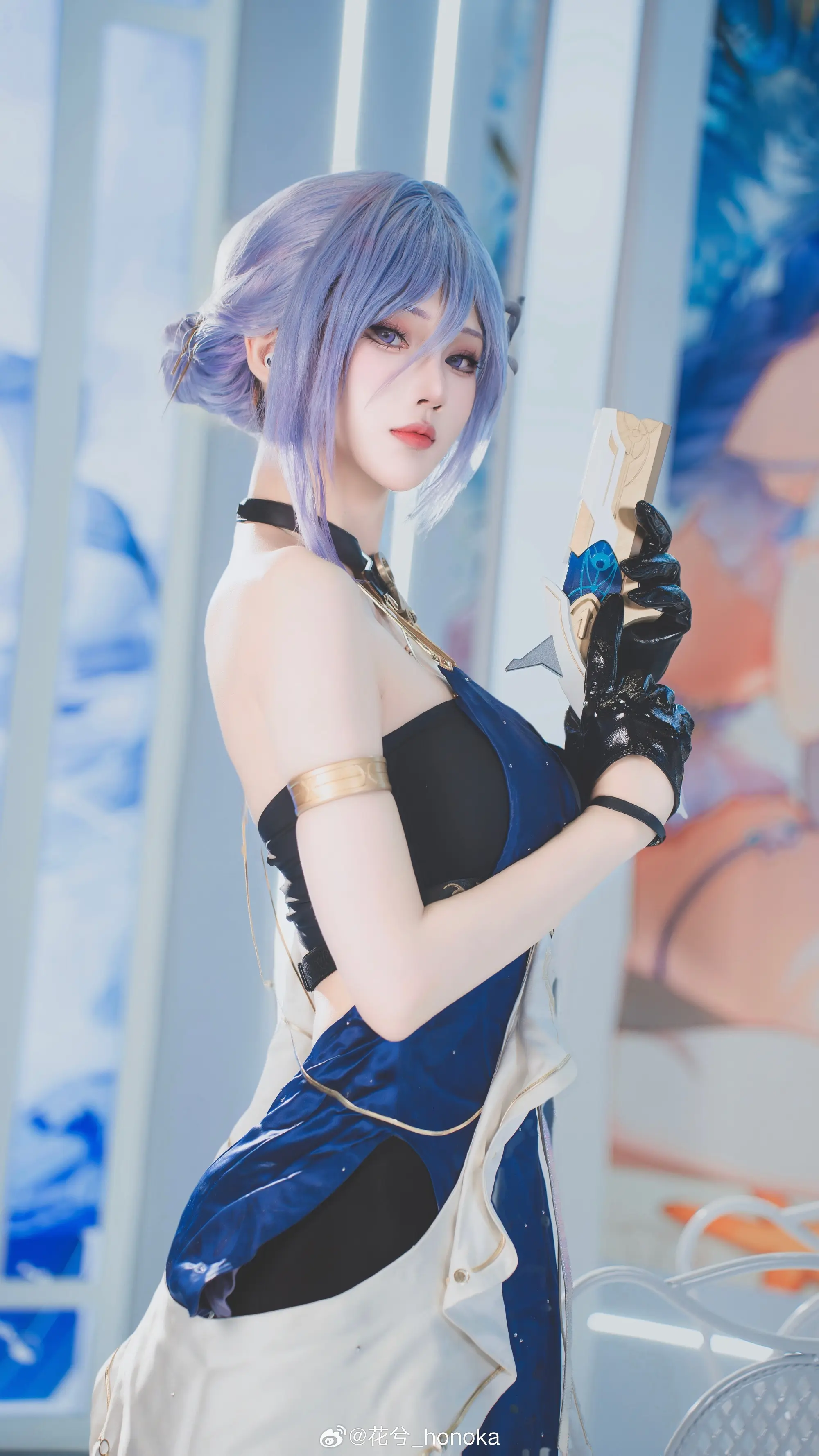 cosplay 深空之眼 幽月·塞勒涅@花兮_honoka COSPLAY-第2张