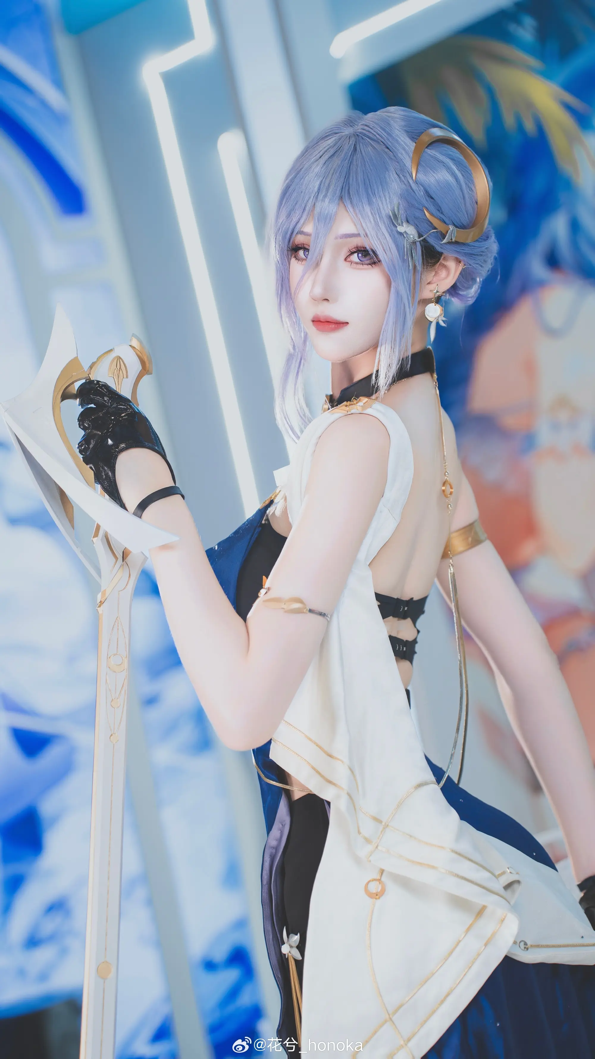cosplay 深空之眼 幽月·塞勒涅@花兮_honoka COSPLAY-第7张