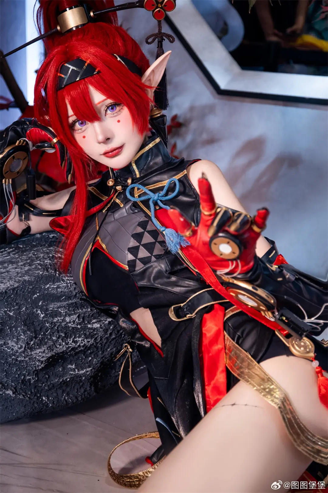COSPLAY 鸣潮 吟霖@图图堡堡 COSPLAY-第3张