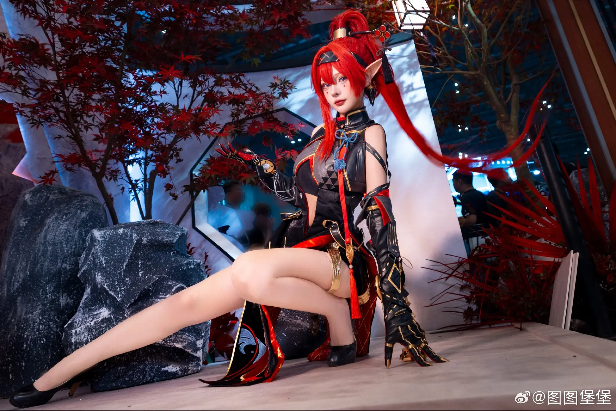 COSPLAY 鸣潮 吟霖@图图堡堡 COSPLAY-第4张