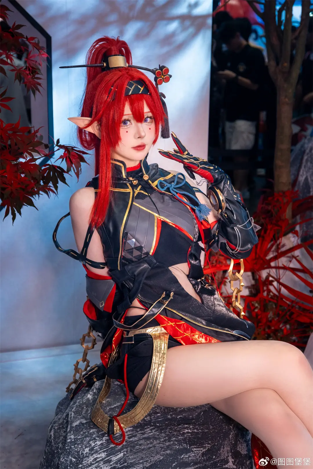 COSPLAY 鸣潮 吟霖@图图堡堡 COSPLAY-第9张