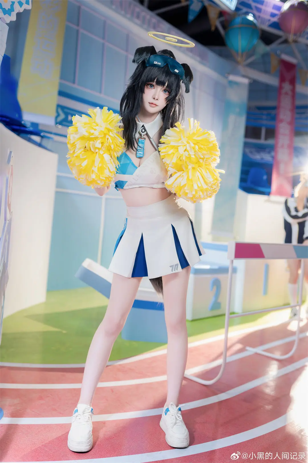 COSPLAY 很开心这次可以在BW和大家见面！蔚蓝档案 猫冢响@小黑的人间记录 COSPLAY-第3张