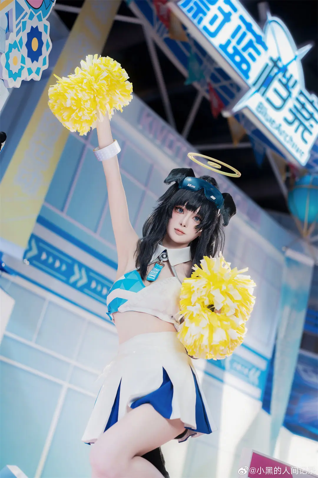 COSPLAY 很开心这次可以在BW和大家见面！蔚蓝档案 猫冢响@小黑的人间记录 COSPLAY-第5张