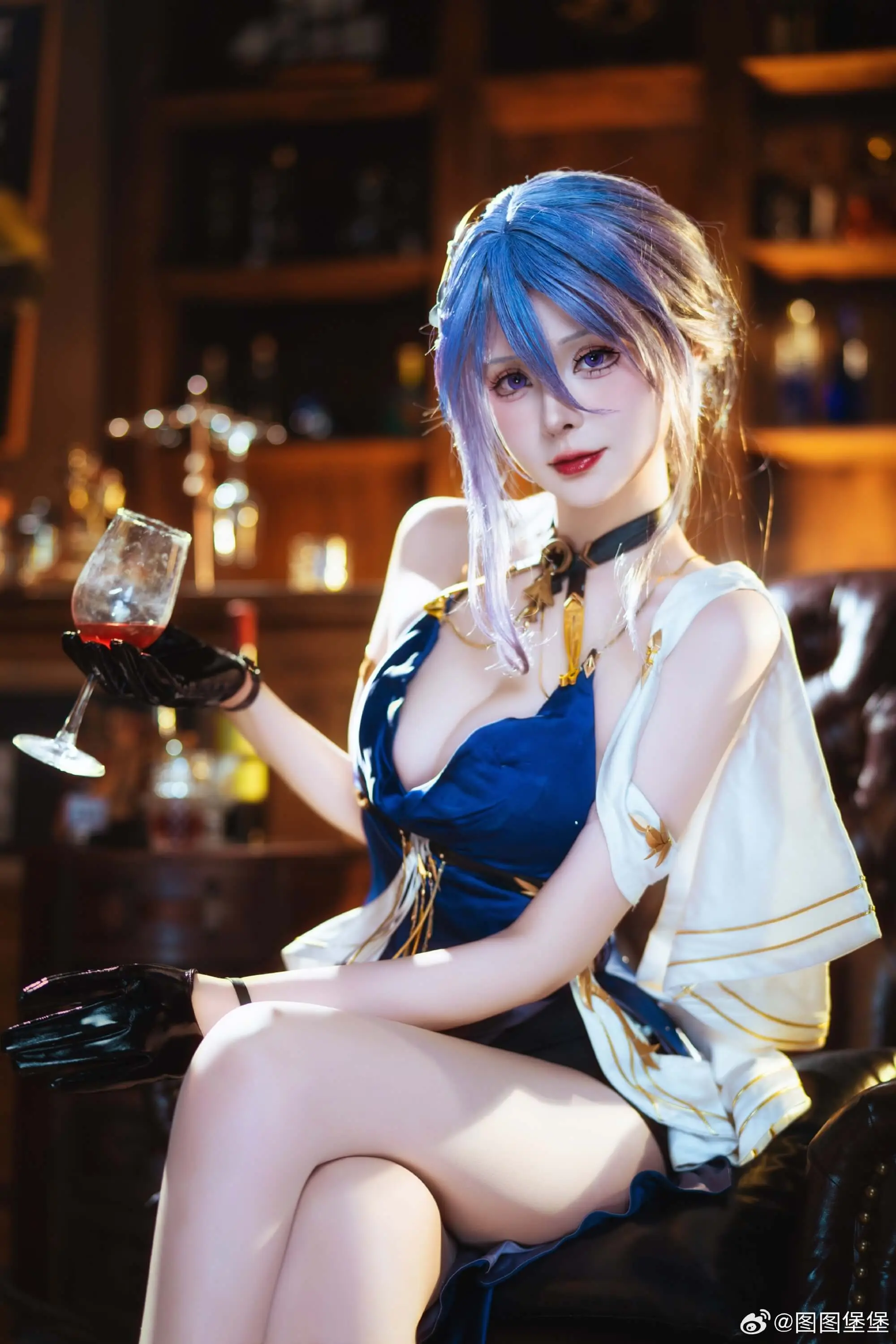 COSPLAY 喜欢大姐姐的新衣服吗？深空之眼 塞勒涅@图图堡堡 COSPLAY-第5张