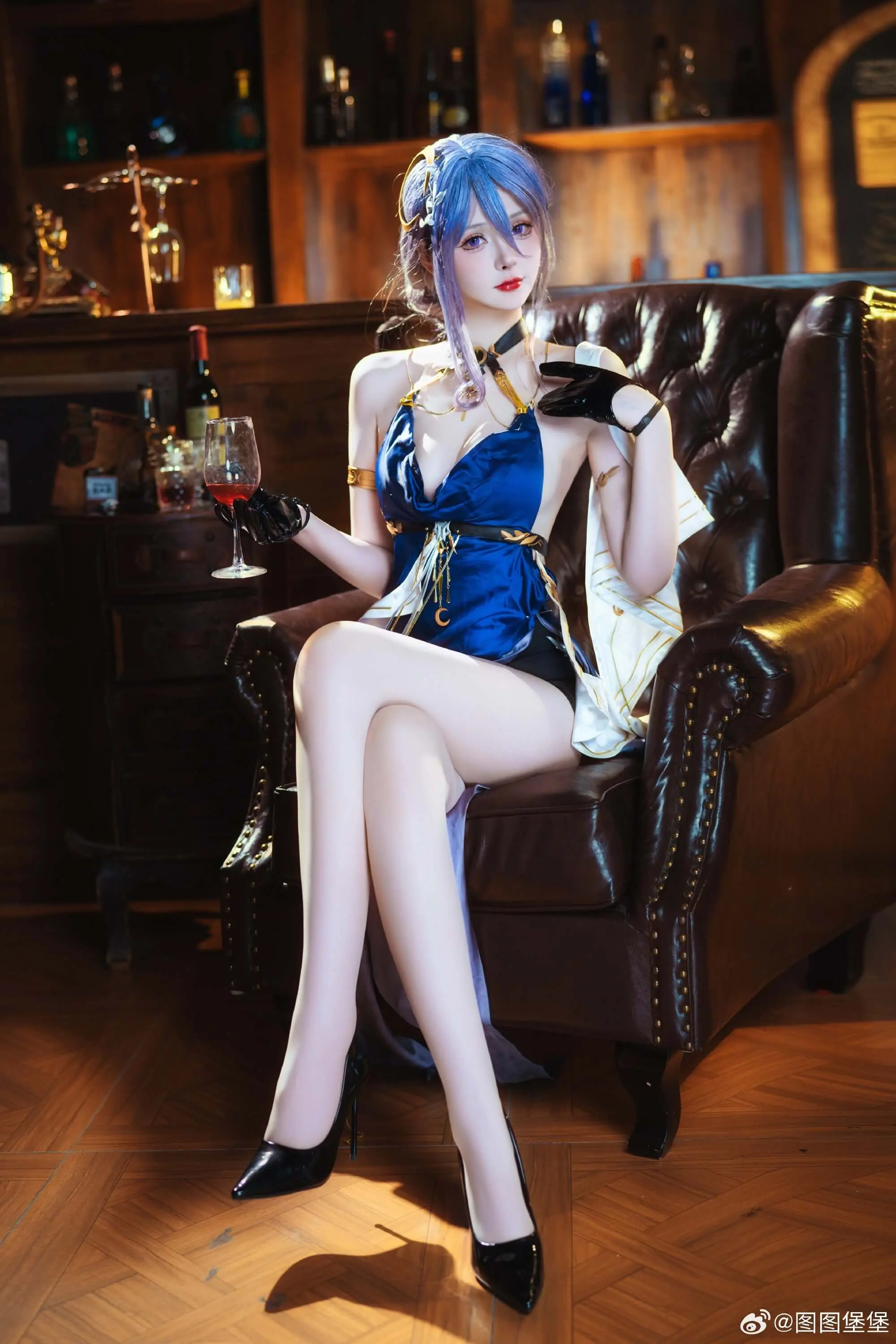 COSPLAY 喜欢大姐姐的新衣服吗？深空之眼 塞勒涅@图图堡堡 COSPLAY-第8张
