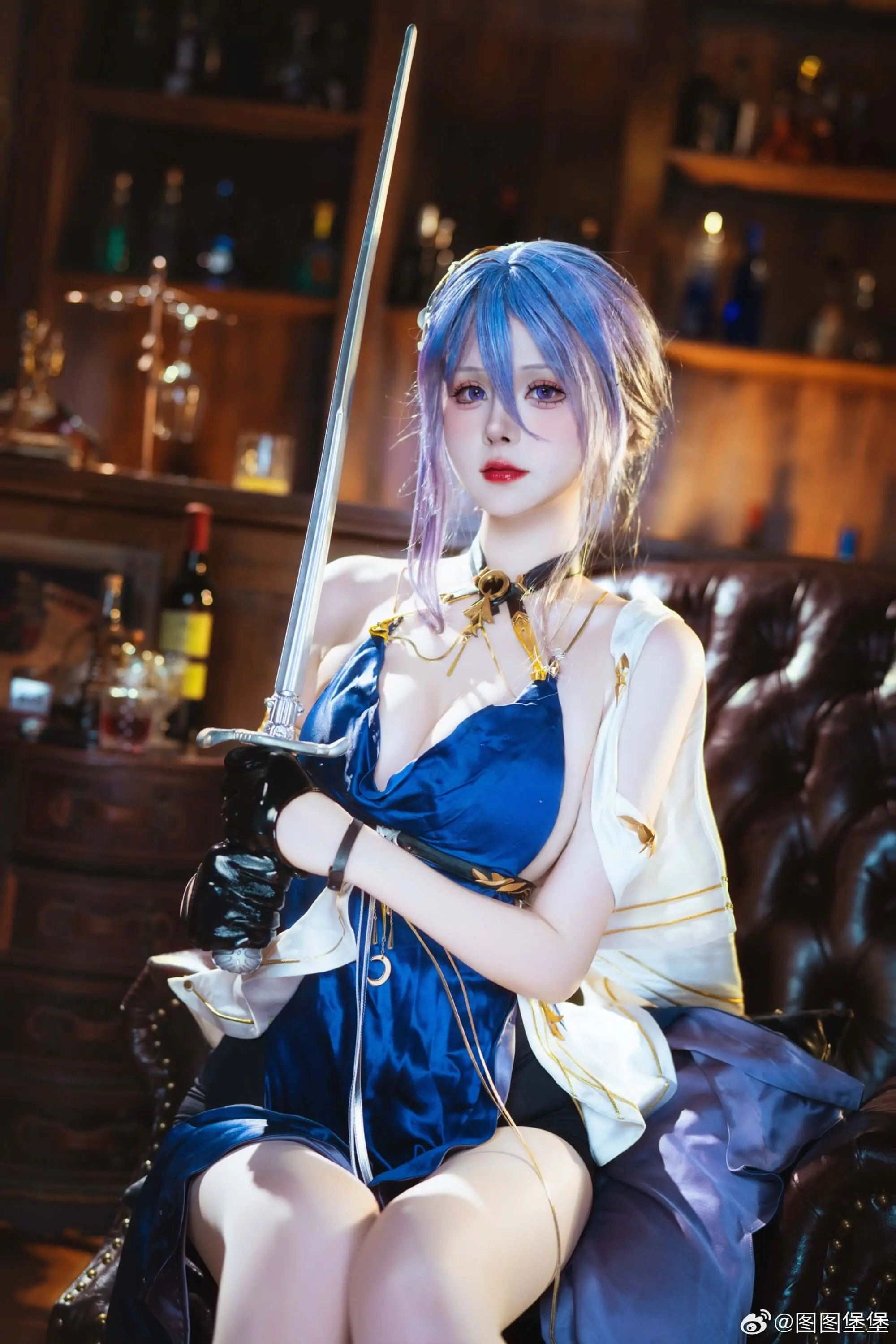 COSPLAY 喜欢大姐姐的新衣服吗？深空之眼 塞勒涅@图图堡堡-公众号小姨ai