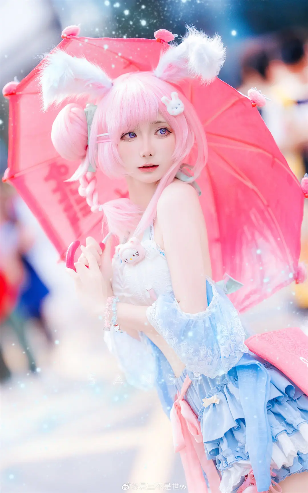COSPLAY 王者荣耀 公孙离@是三不是世w-公众号小姨ai