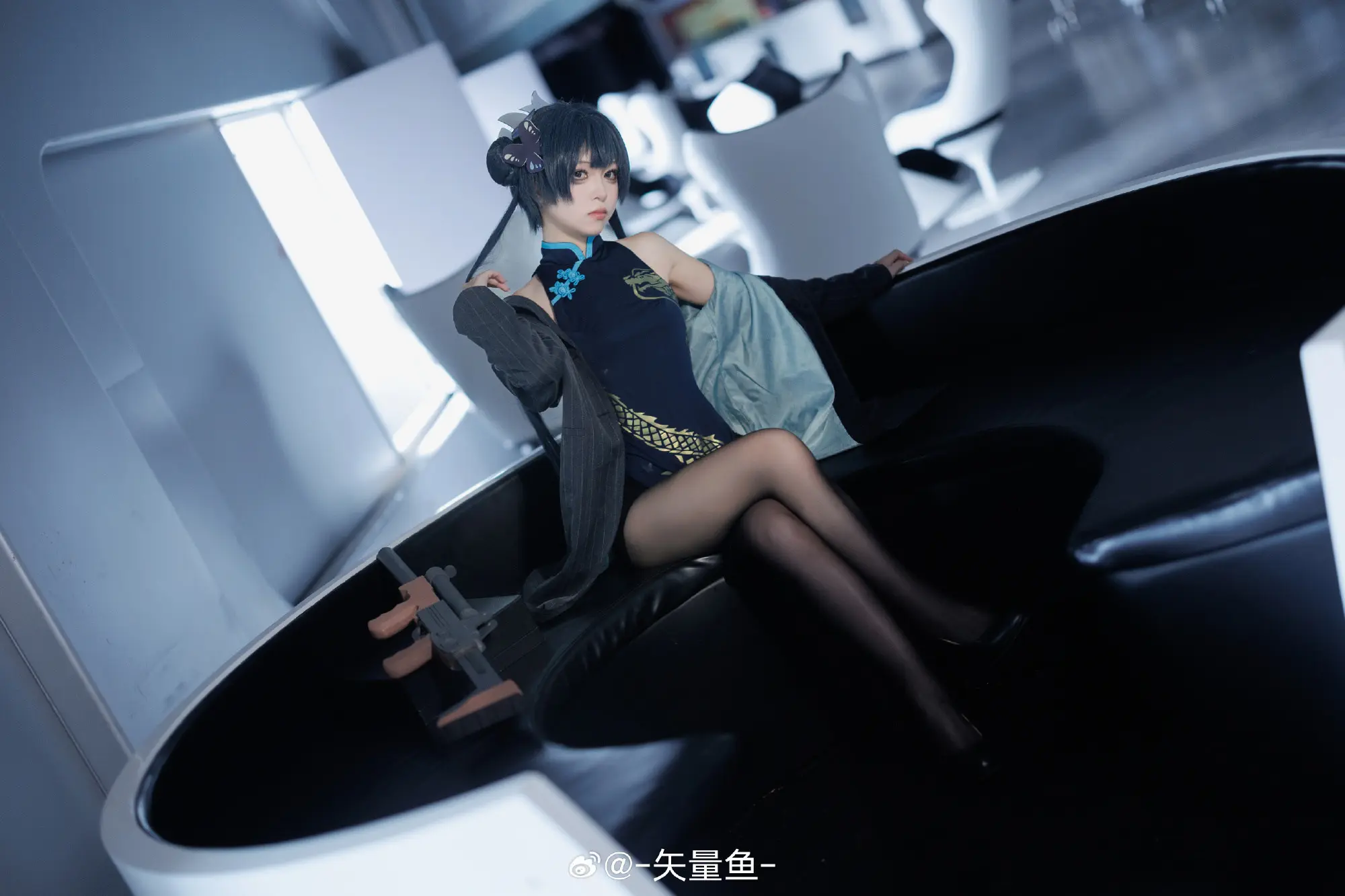 COSPLAY 蔚蓝档案 妃咲cos@-矢量鱼- COSPLAY-第4张