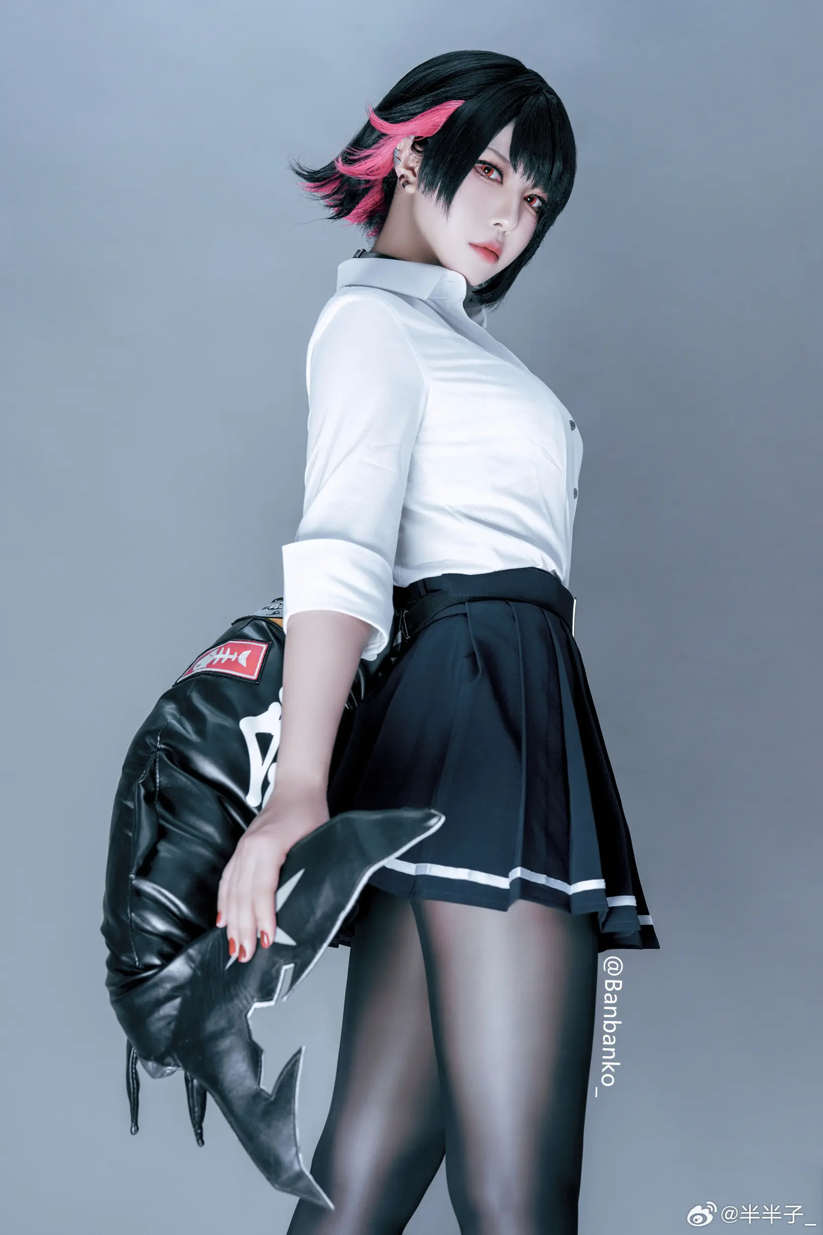 COSPLAY 绝区零 艾莲🦈鲨鱼妹jk@半半子_ COSPLAY-第6张