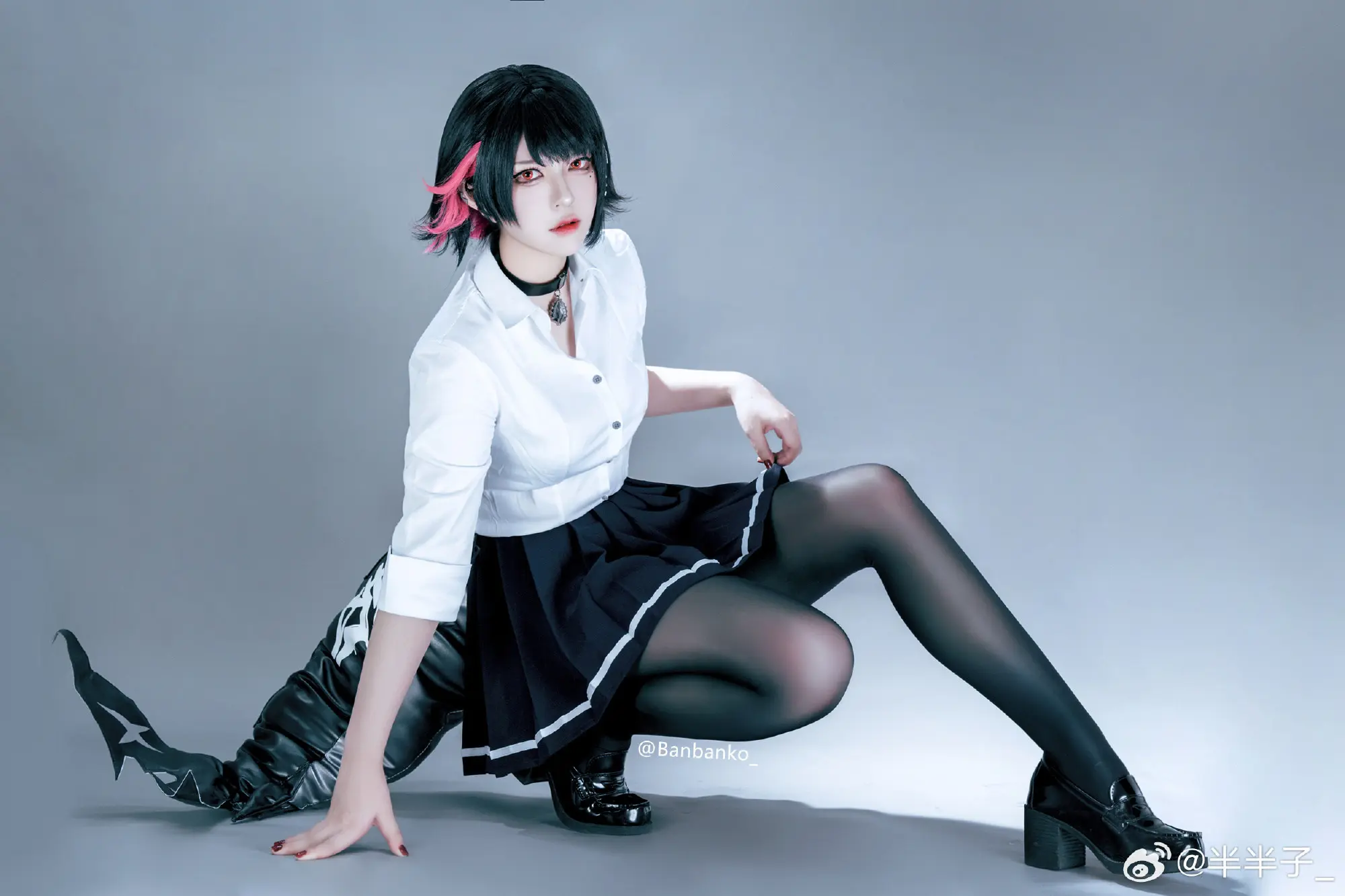COSPLAY 绝区零 艾莲🦈鲨鱼妹jk@半半子_ COSPLAY-第8张