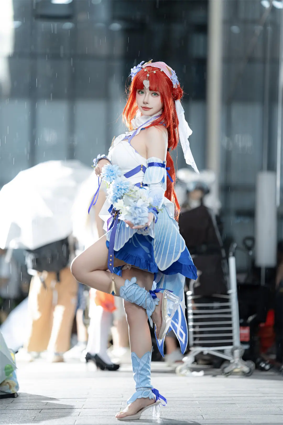COSPLAY 为你献上森林的赐福 原神 妮露-莎邦之息 @Momoko葵葵 COSPLAY-第11张