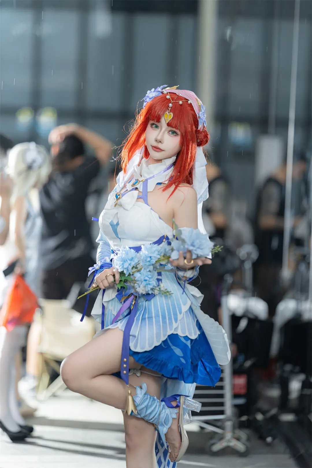 COSPLAY 为你献上森林的赐福 原神 妮露-莎邦之息 @Momoko葵葵 COSPLAY-第2张