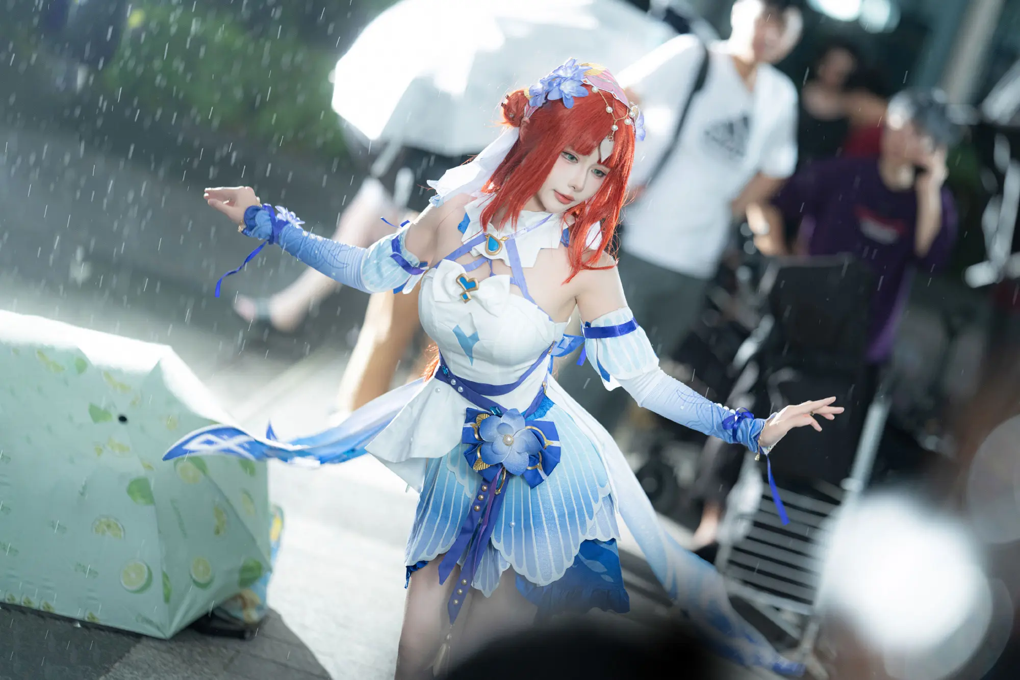 COSPLAY 为你献上森林的赐福 原神 妮露-莎邦之息 @Momoko葵葵 COSPLAY-第5张