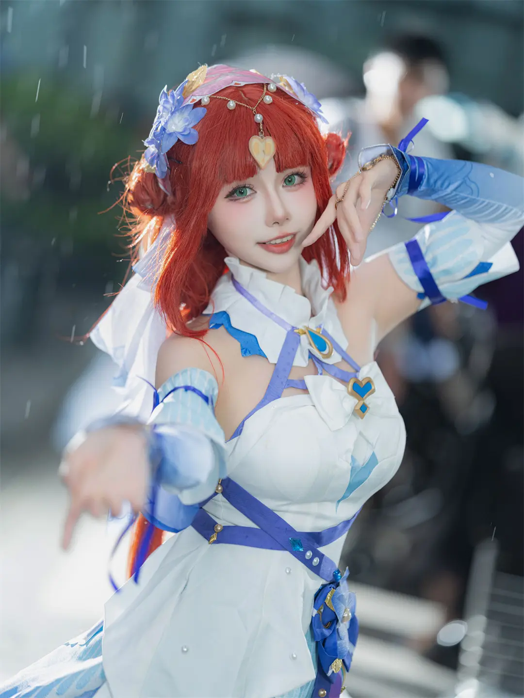 COSPLAY 为你献上森林的赐福 原神 妮露-莎邦之息 @Momoko葵葵 COSPLAY-第3张