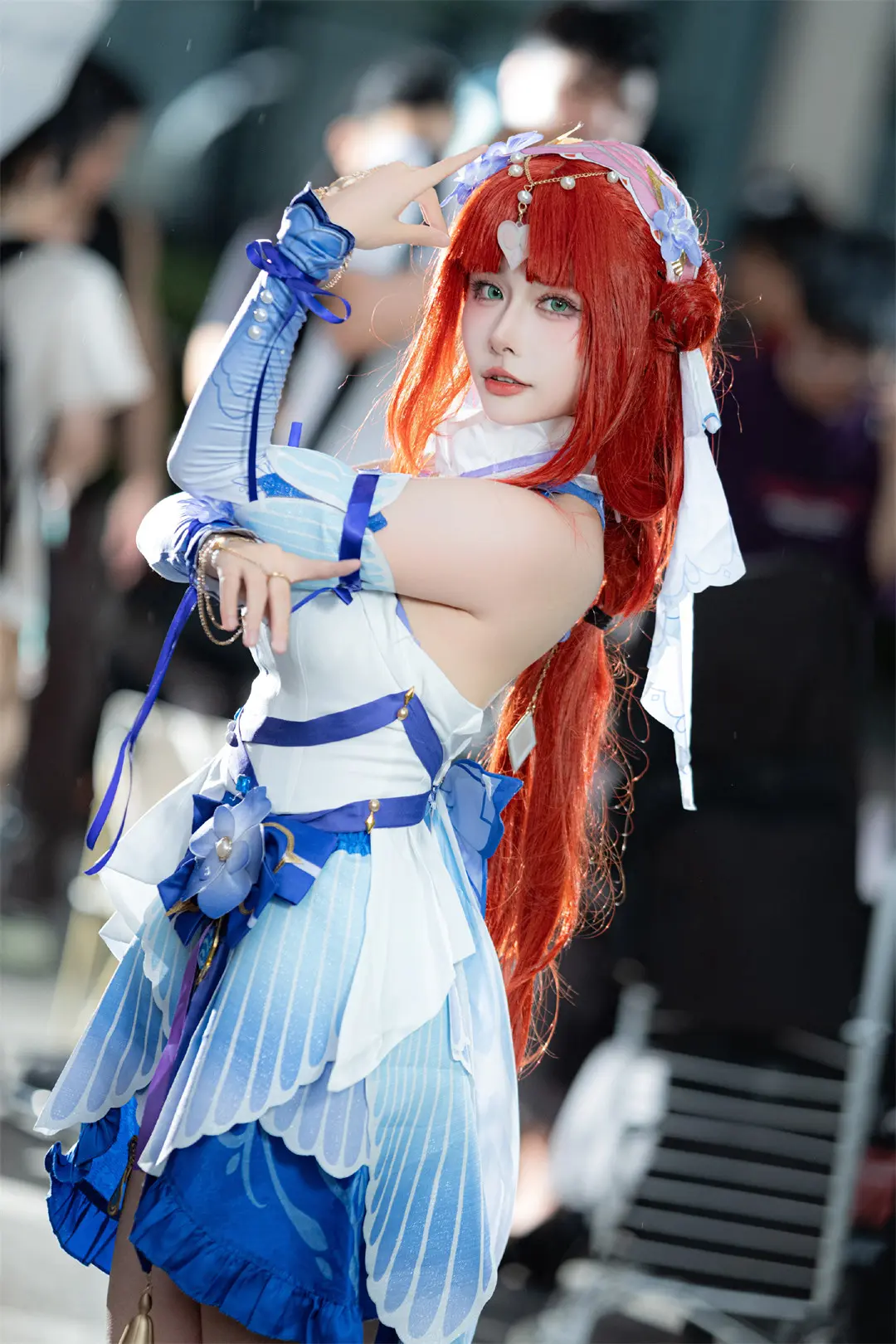COSPLAY 为你献上森林的赐福 原神 妮露-莎邦之息 @Momoko葵葵-公众号小姨ai