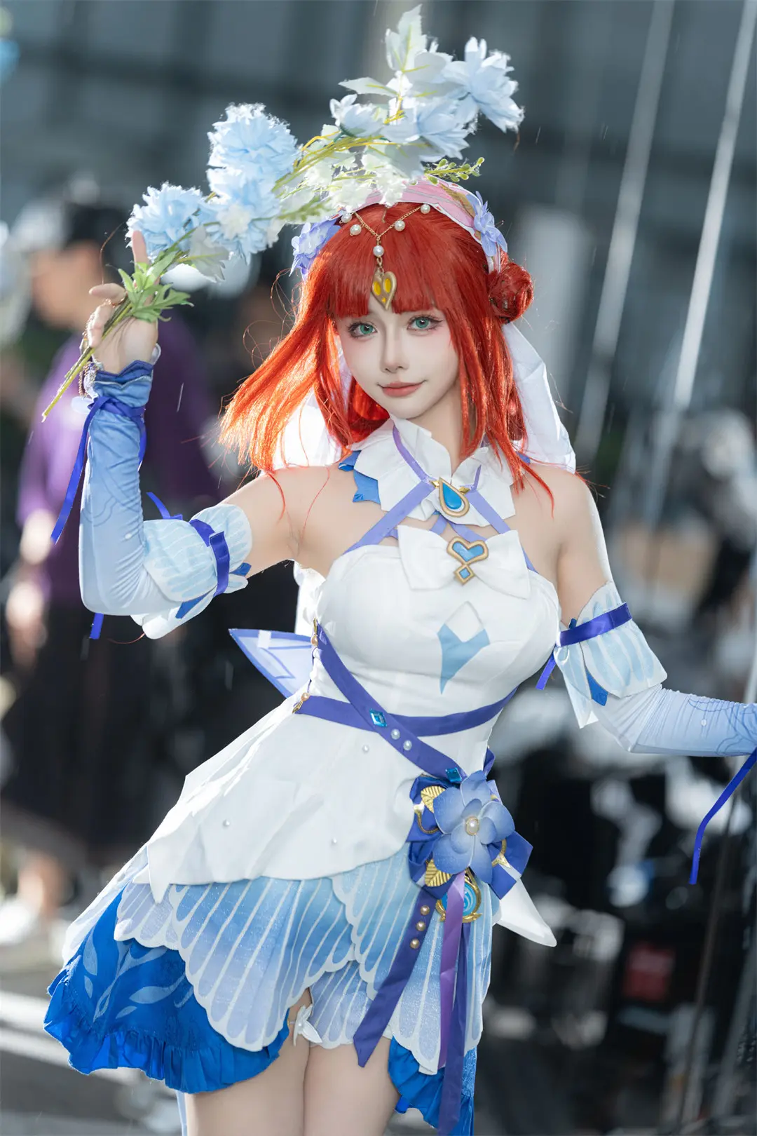 COSPLAY 为你献上森林的赐福 原神 妮露-莎邦之息 @Momoko葵葵 COSPLAY-第4张