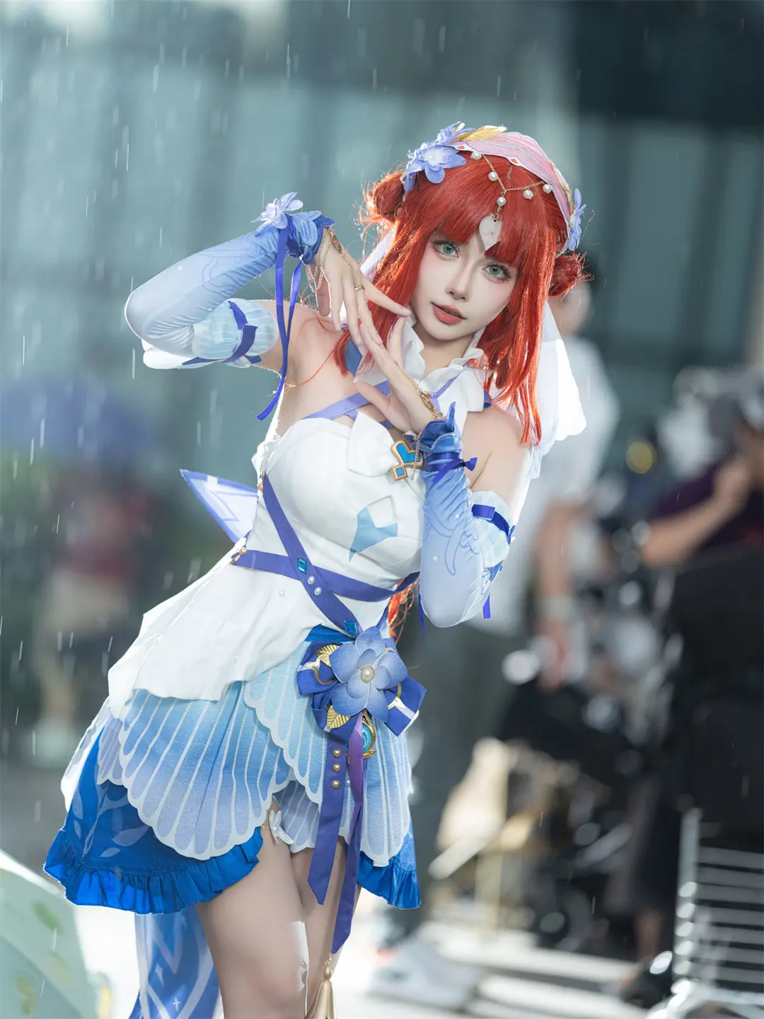 COSPLAY 为你献上森林的赐福 原神 妮露-莎邦之息 @Momoko葵葵 COSPLAY-第6张