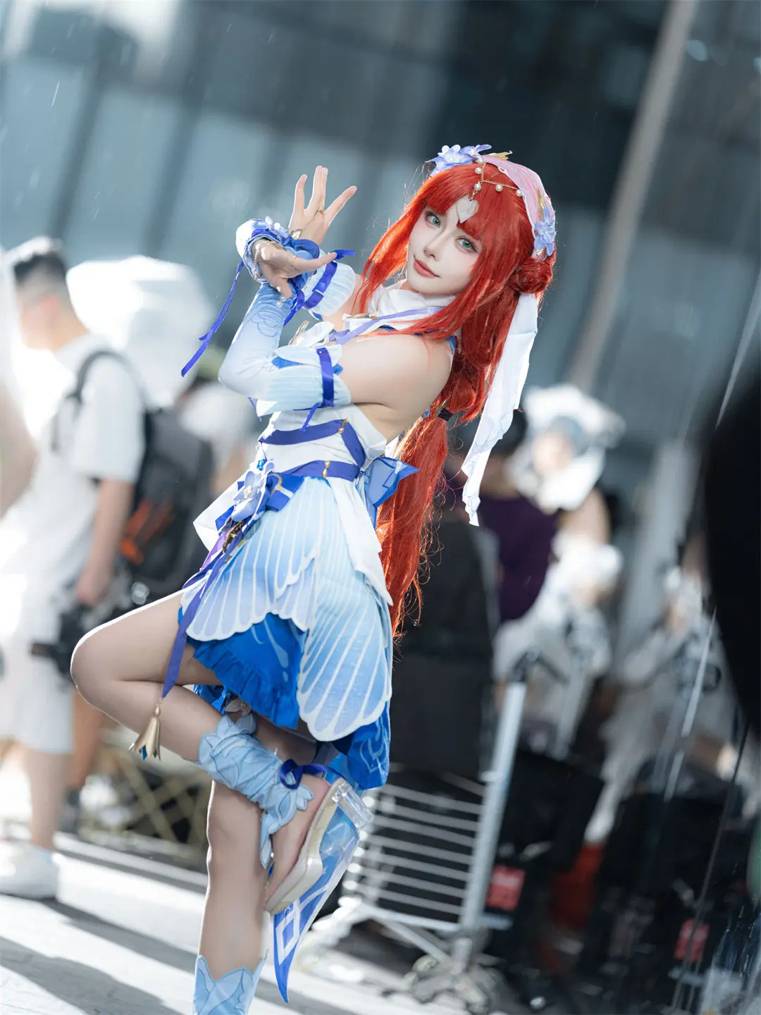 COSPLAY 为你献上森林的赐福 原神 妮露-莎邦之息 @Momoko葵葵 COSPLAY-第7张