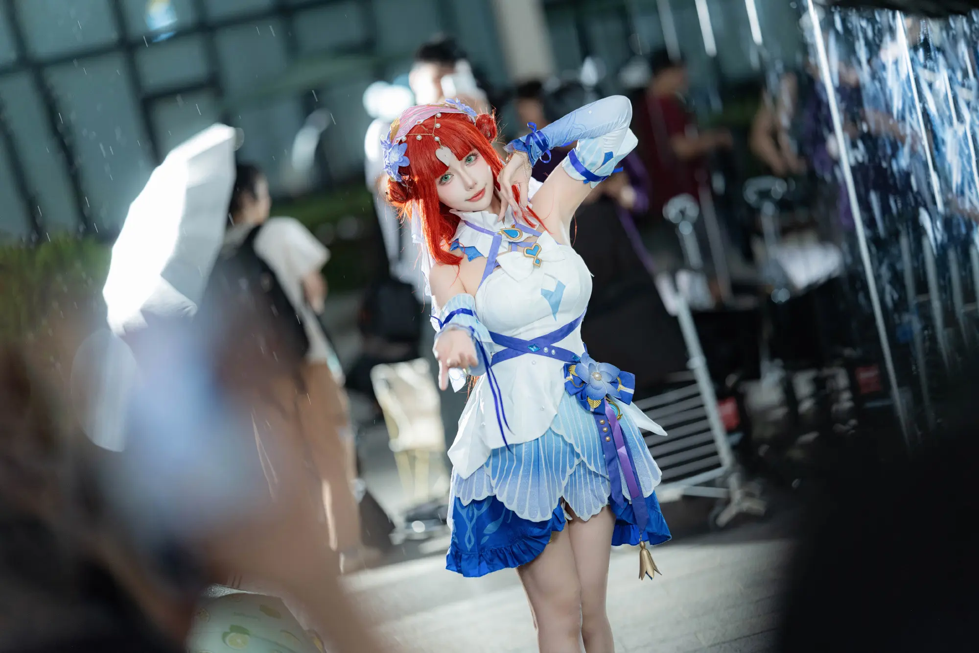 COSPLAY 为你献上森林的赐福 原神 妮露-莎邦之息 @Momoko葵葵 COSPLAY-第10张