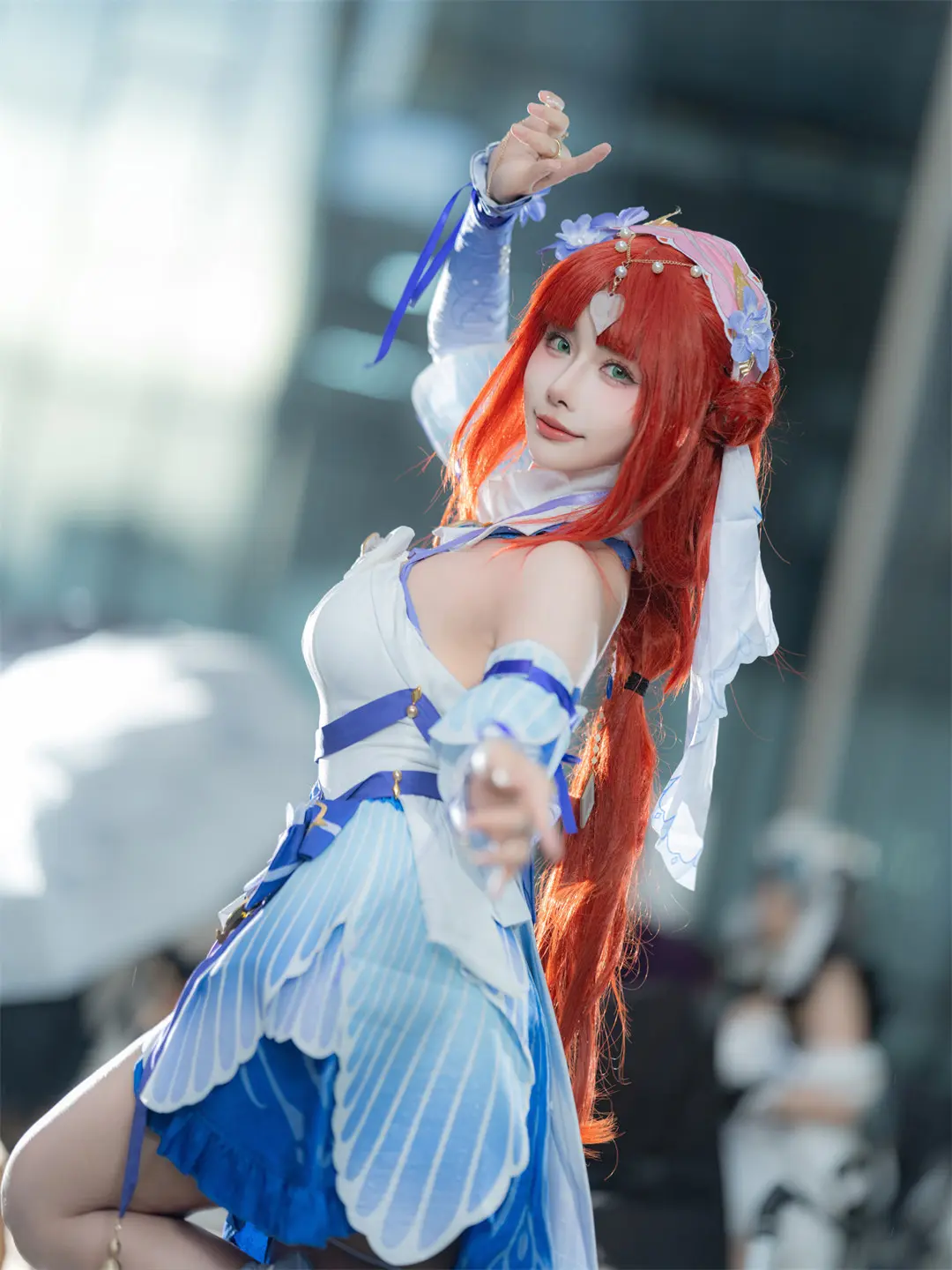 COSPLAY 为你献上森林的赐福 原神 妮露-莎邦之息 @Momoko葵葵 COSPLAY-第13张