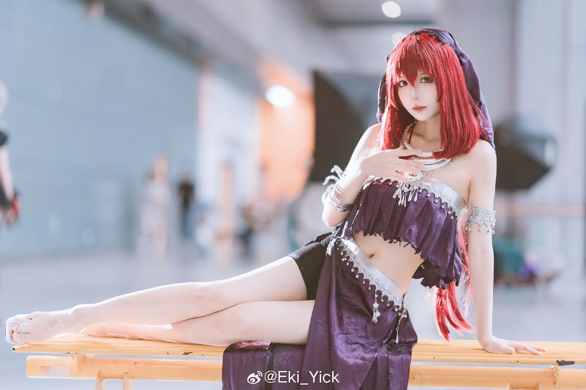 初物语动漫展 欢都落兰@挽希- COSPLAY-第9张
