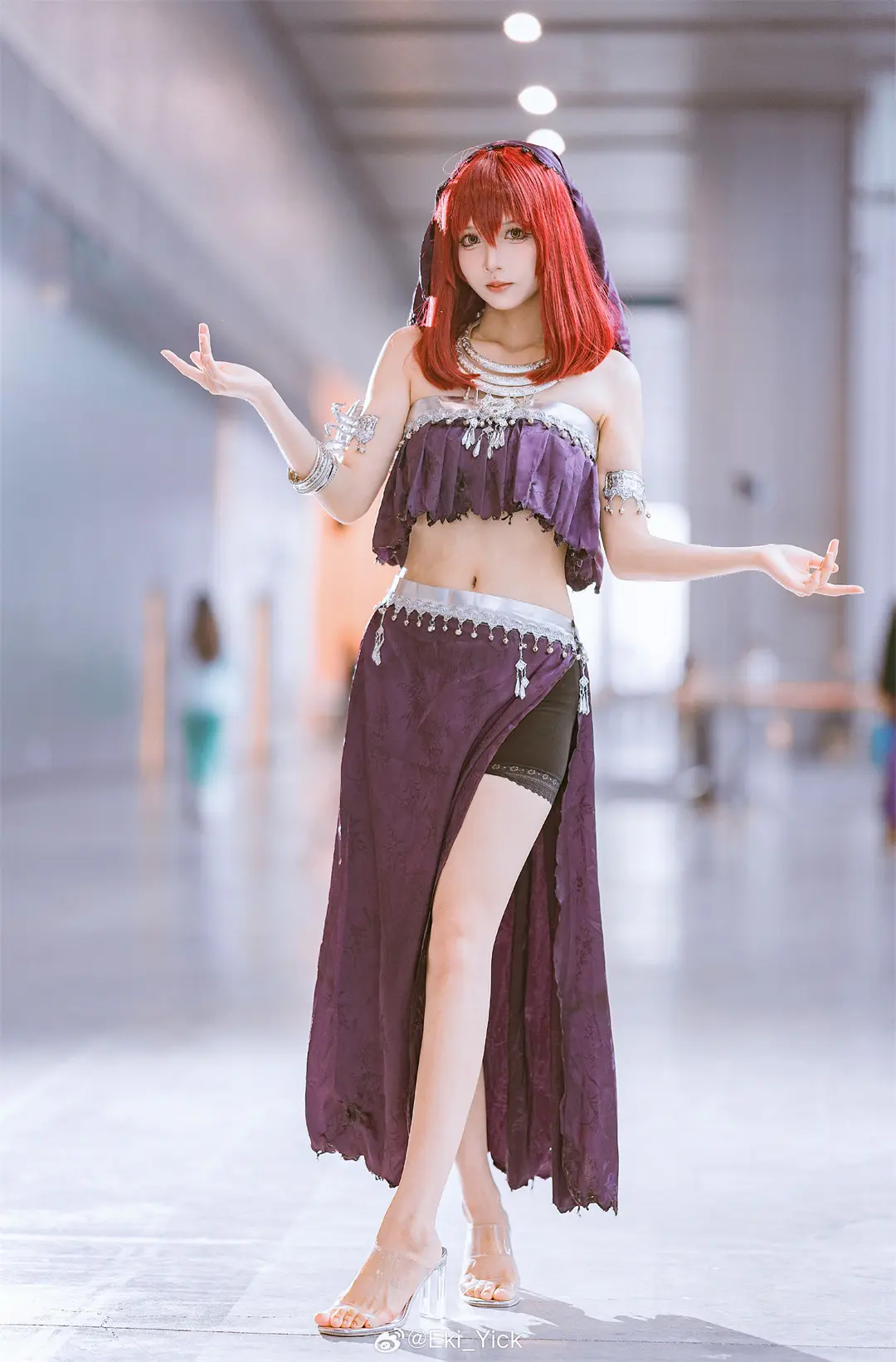 初物语动漫展 欢都落兰@挽希- COSPLAY-第2张
