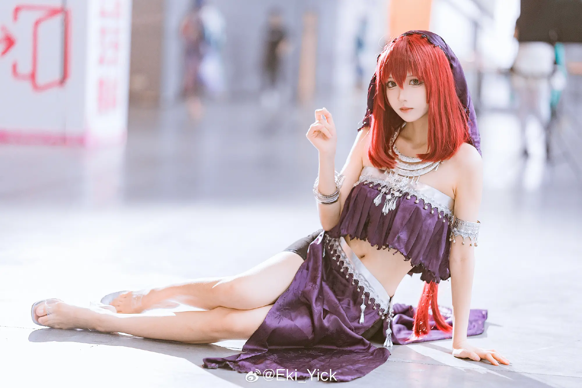 初物语动漫展 欢都落兰@挽希- COSPLAY-第6张