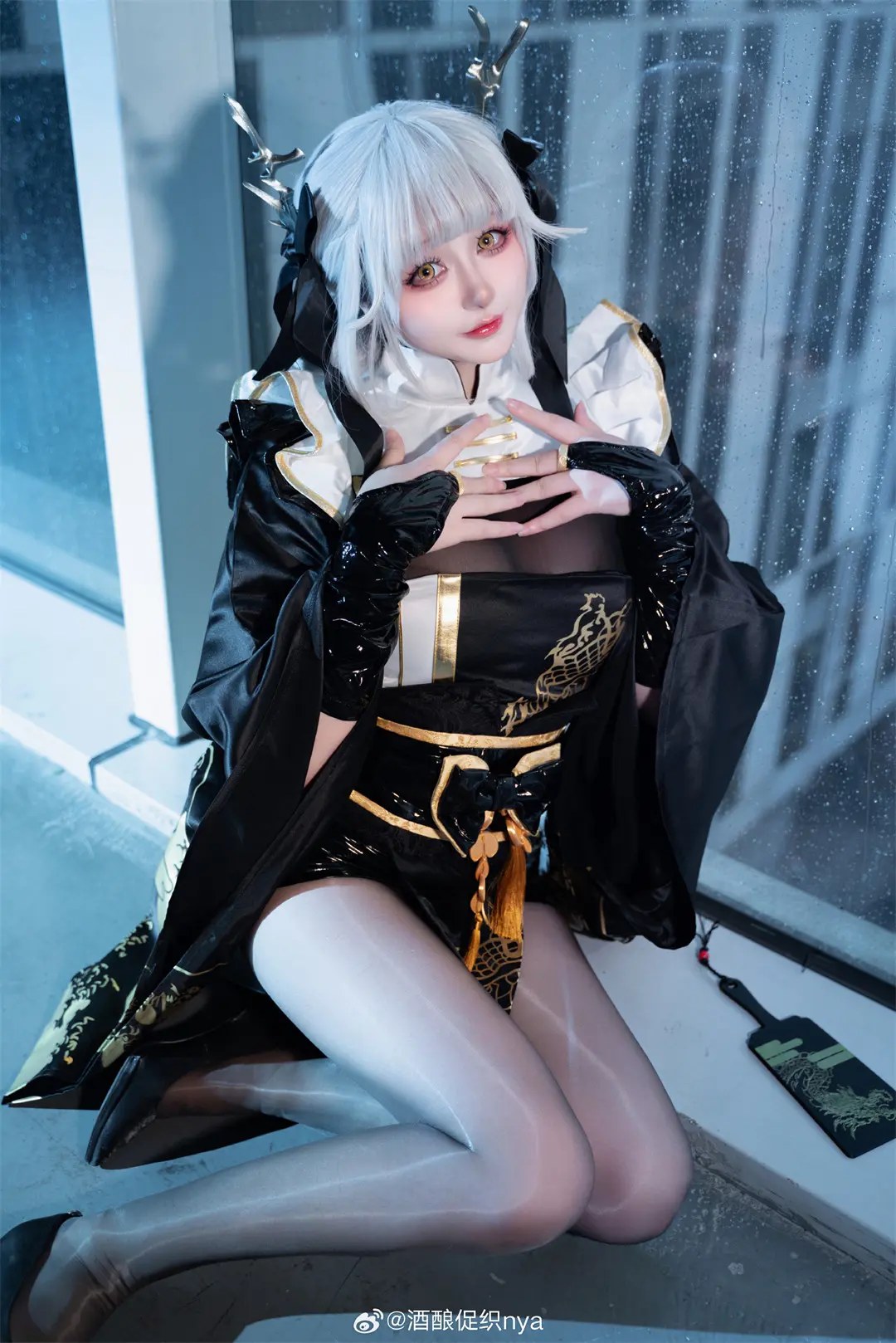 COSPLAY Nikke:胜利女神 布兰尔白兔@酒酿促织nya COSPLAY-第2张