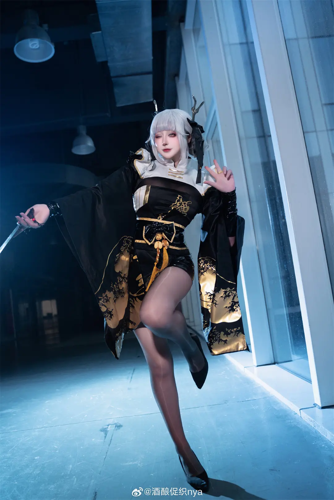 COSPLAY Nikke:胜利女神 布兰尔白兔@酒酿促织nya COSPLAY-第3张