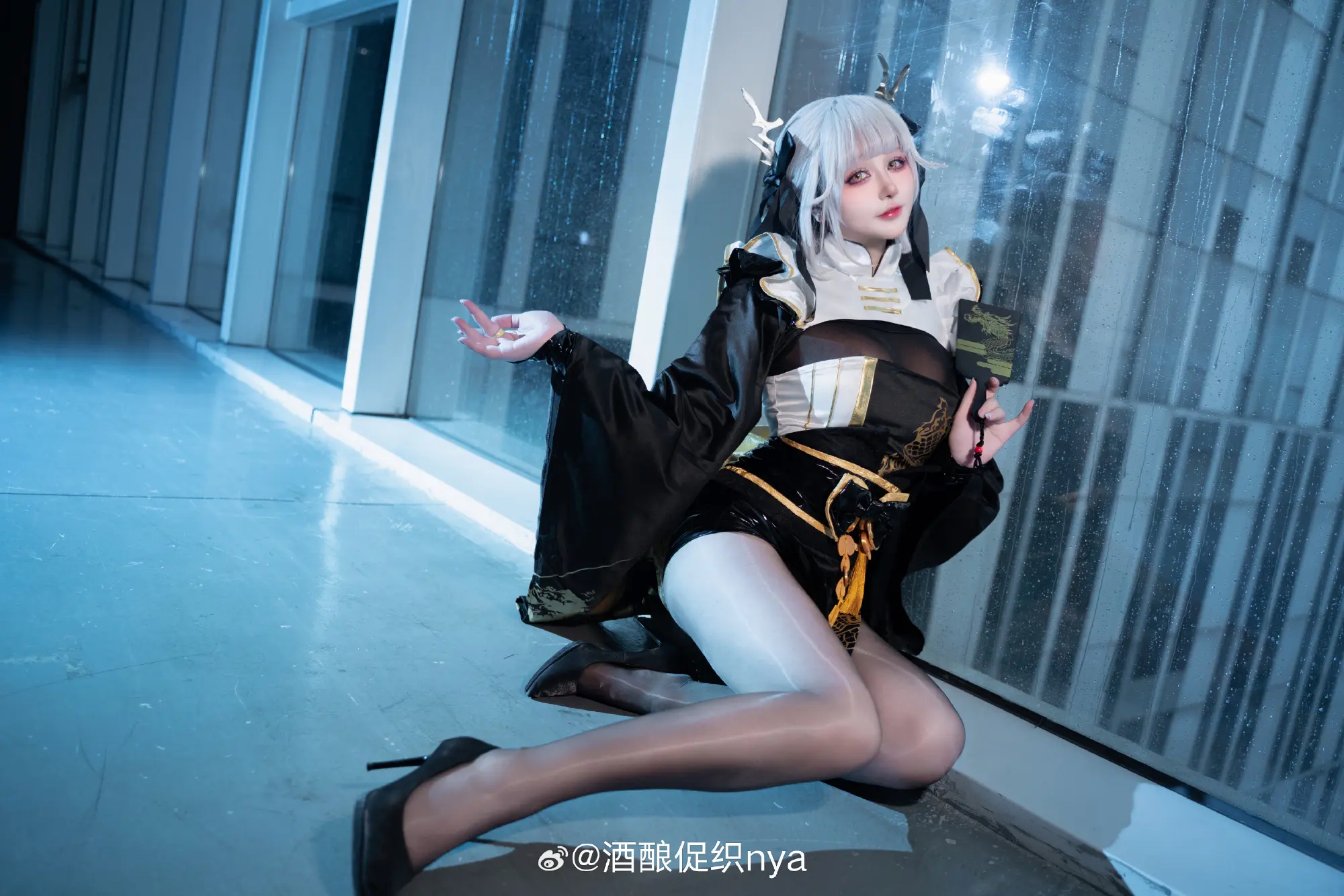COSPLAY Nikke:胜利女神 布兰尔白兔@酒酿促织nya COSPLAY-第6张