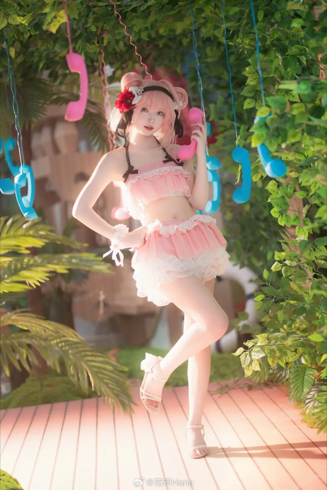 COSPLAY 虽然我个子小，但是也又在好好发育! 碧蓝航线 🌸萨拉托加🌸@花铃Hana COSPLAY-第4张