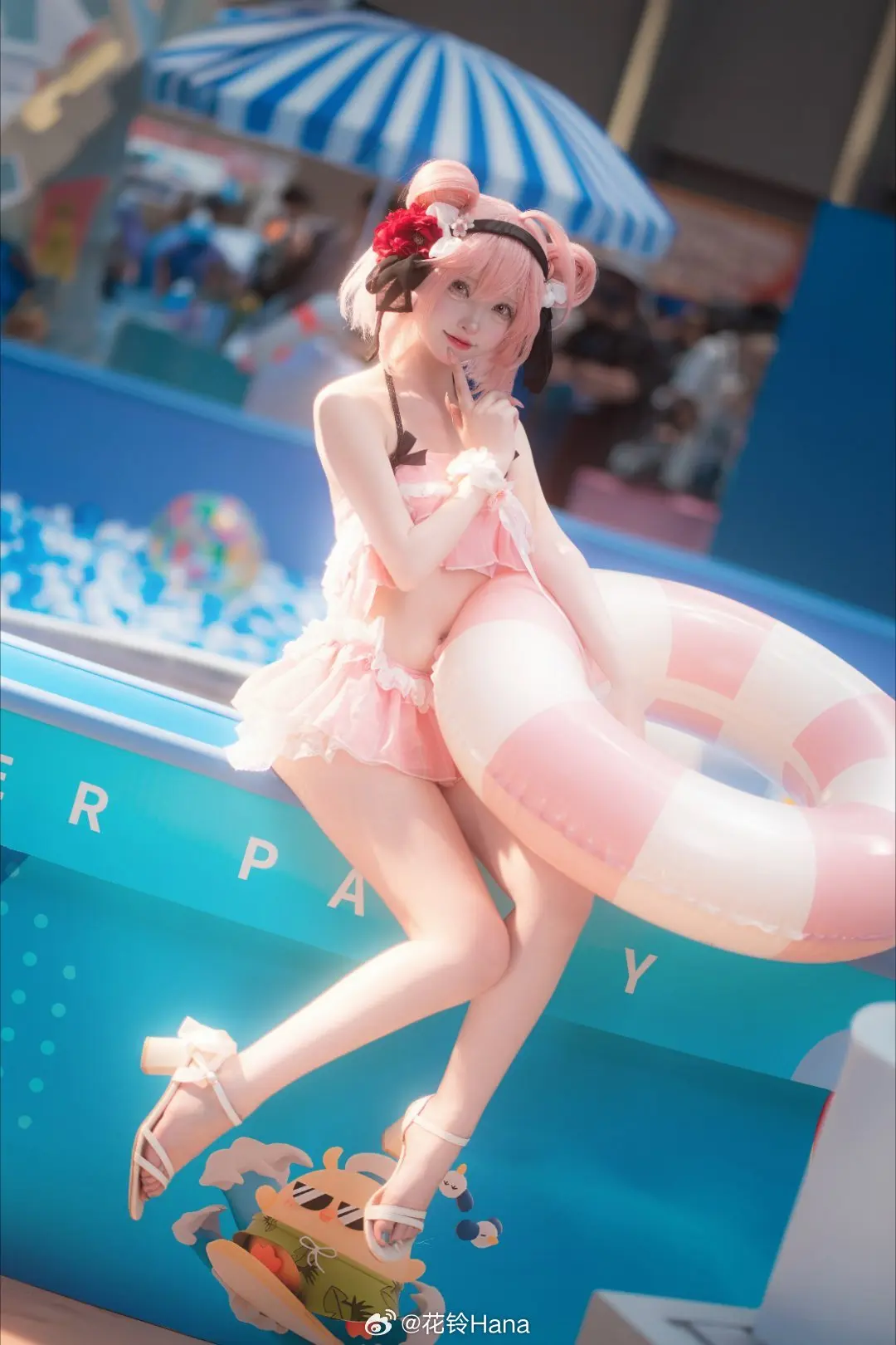 COSPLAY 虽然我个子小，但是也又在好好发育! 碧蓝航线 🌸萨拉托加🌸@花铃Hana COSPLAY-第7张
