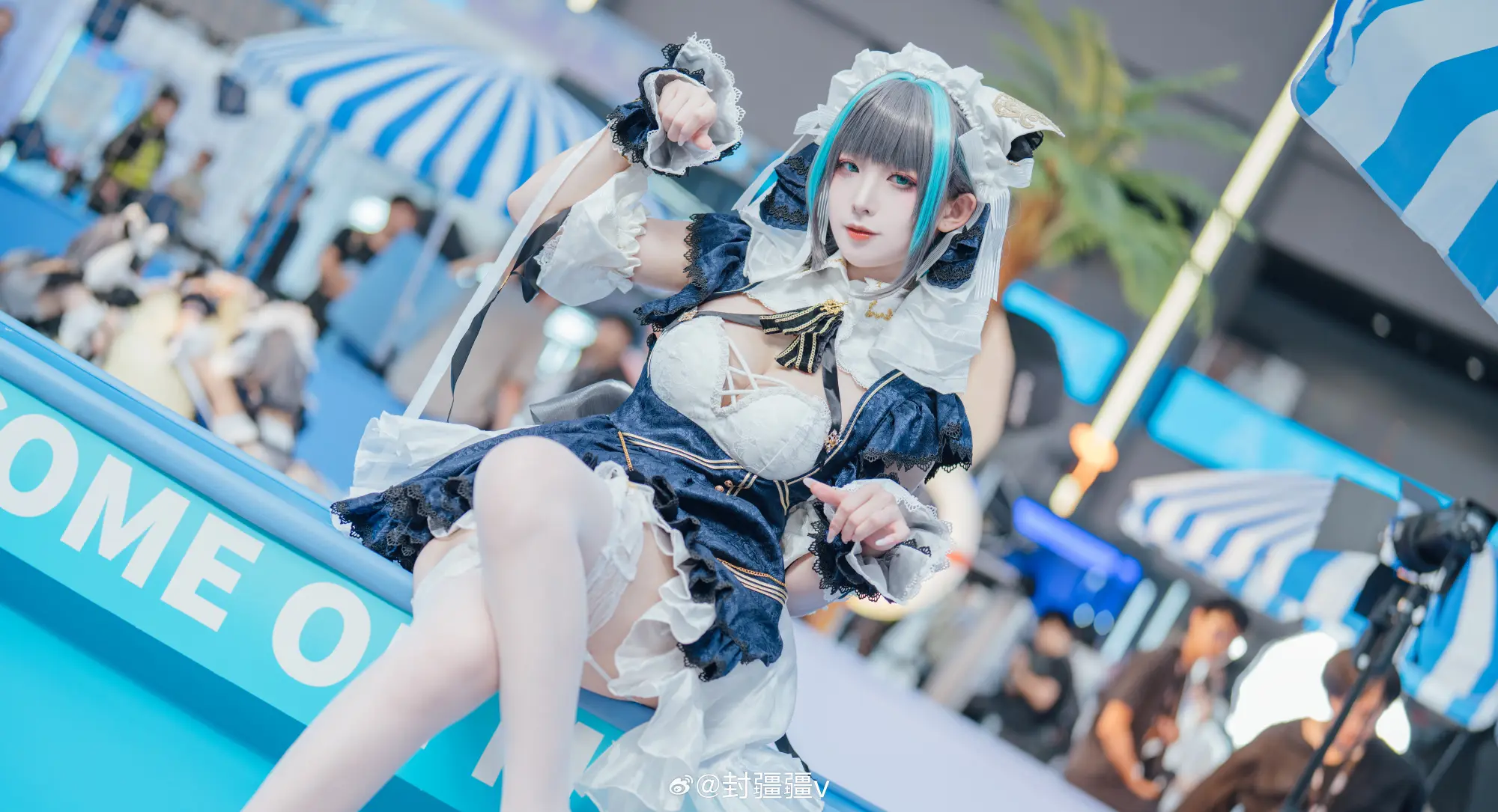 COSPLAY 碧蓝航线 清凉一夏~@封疆疆v COSPLAY-第2张