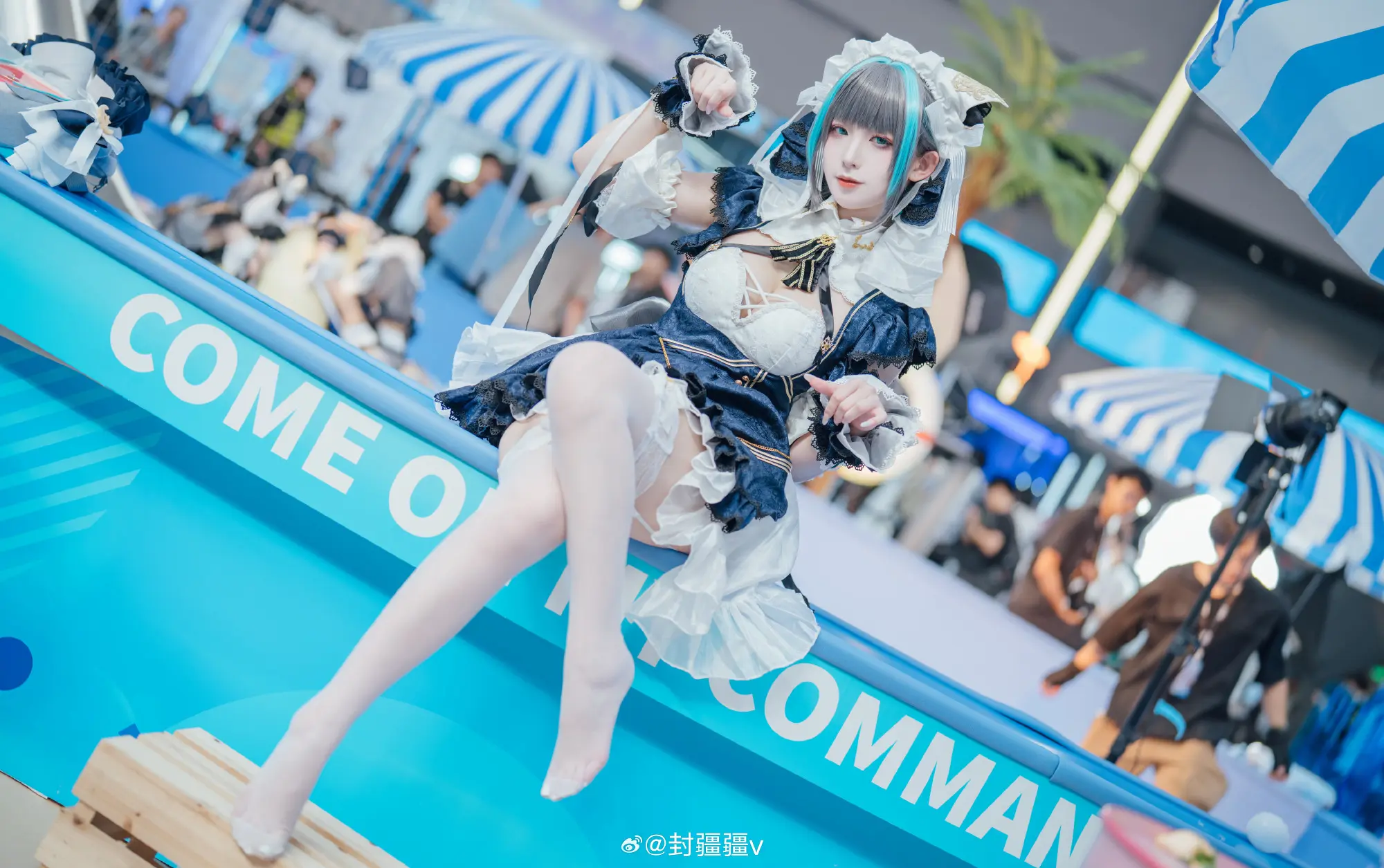 COSPLAY 碧蓝航线 清凉一夏~@封疆疆v COSPLAY-第7张