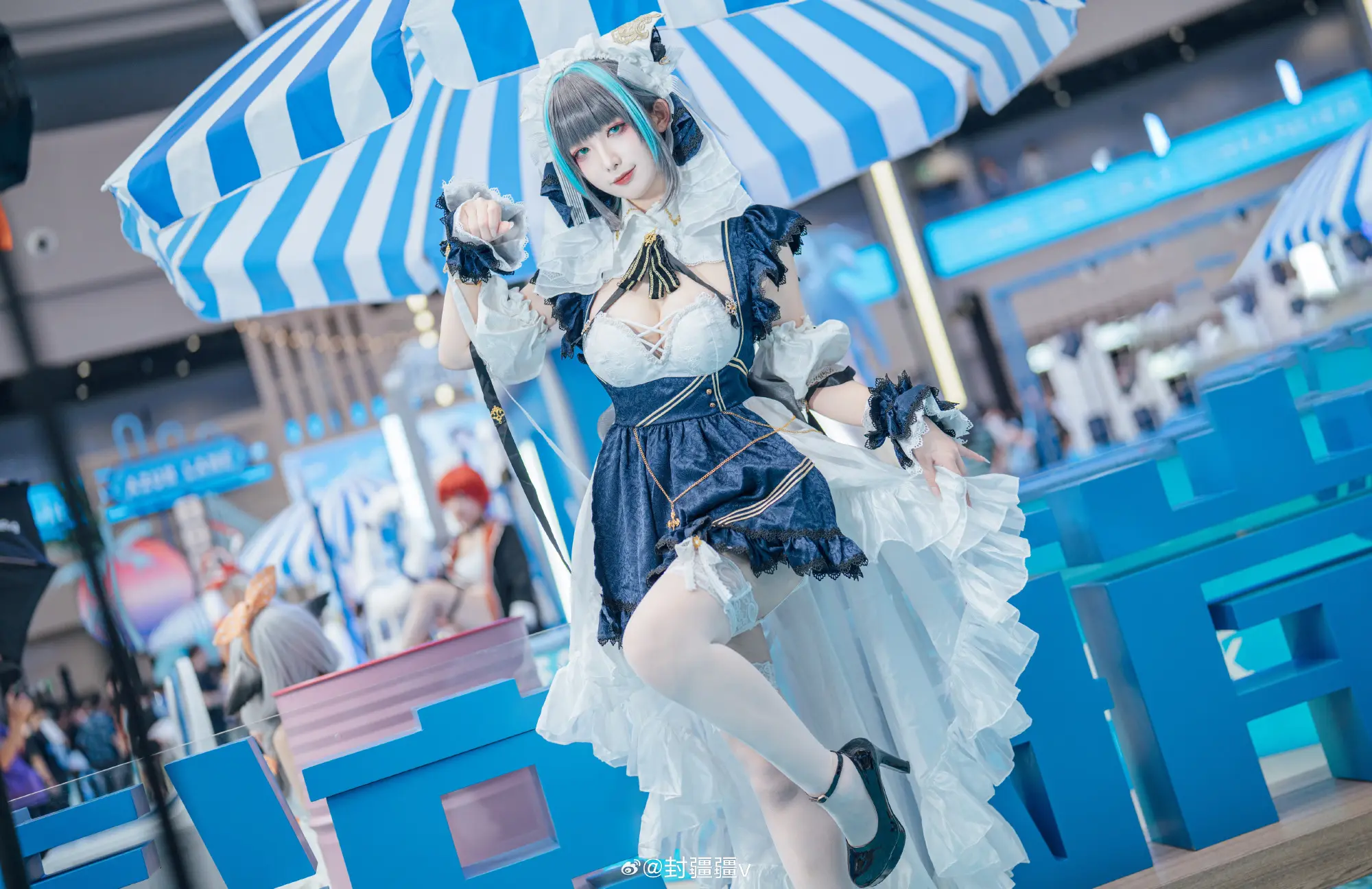 COSPLAY 碧蓝航线 清凉一夏~@封疆疆v COSPLAY-第10张